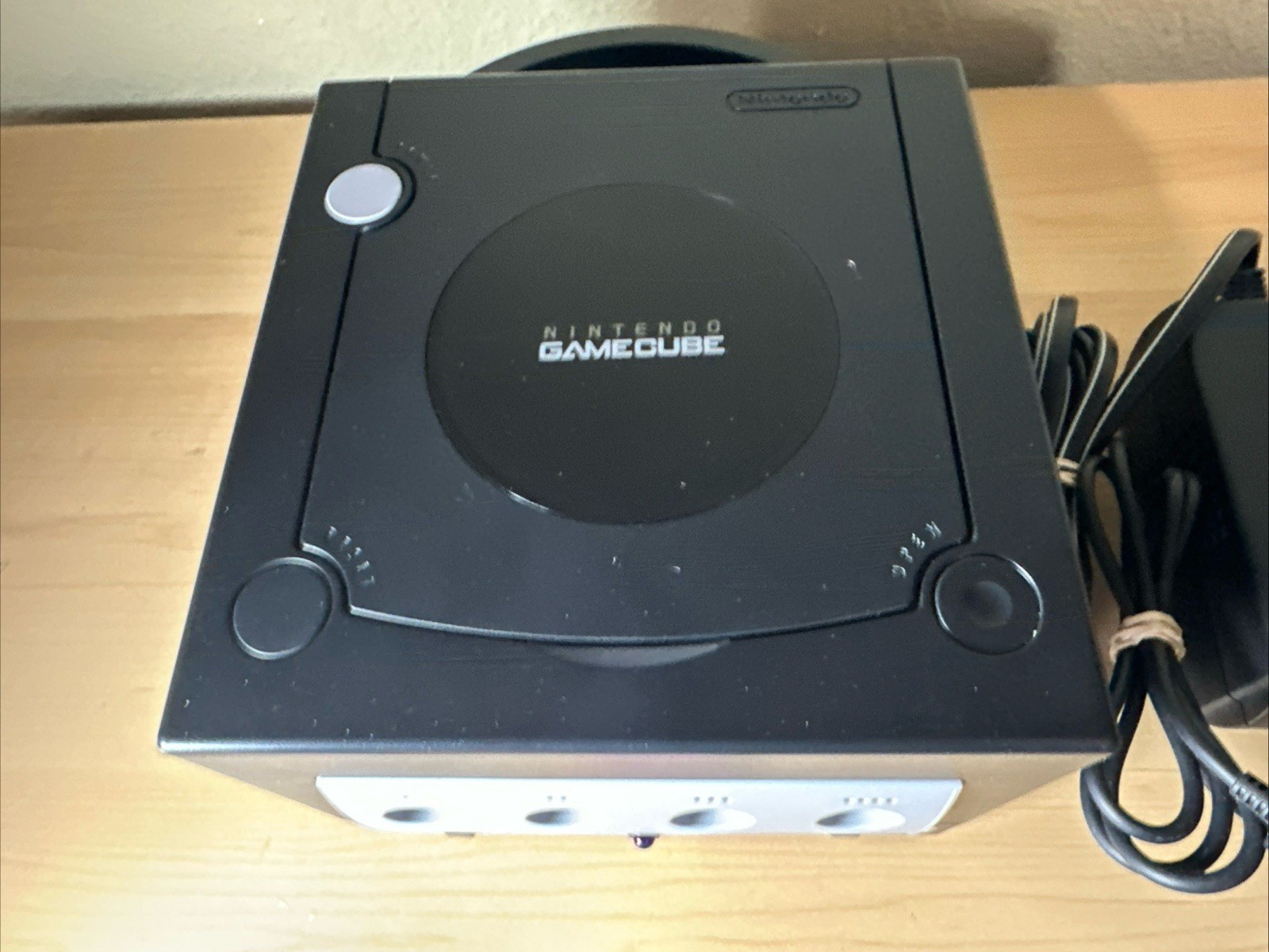 Nintendo GameCube Black Console NTSC U & J Region Switch & Blue LED DOL001