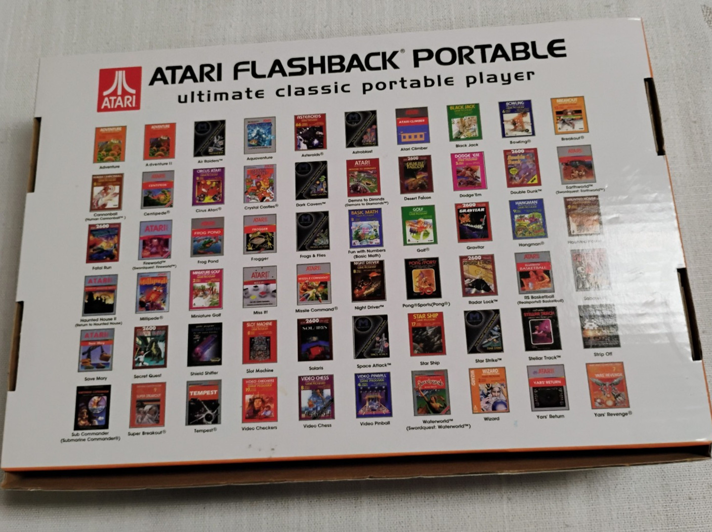 Atari Flashback Portable Console 60 Games Built-In [Complete]