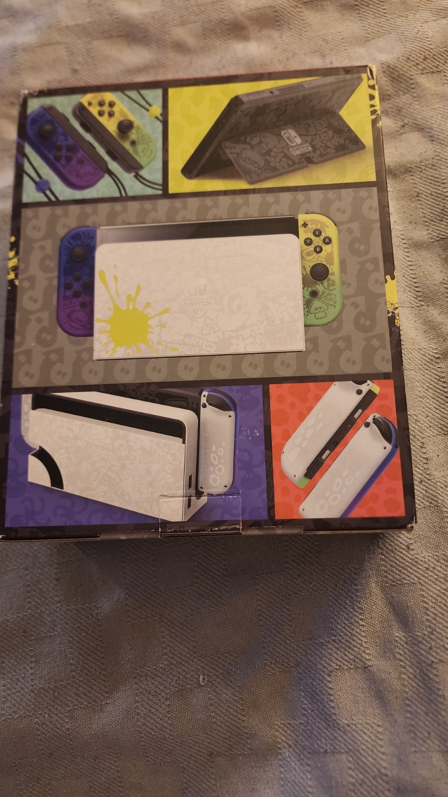 Nintendo Switch (OLED 1 Splatoon 3 Edition Video Game Console