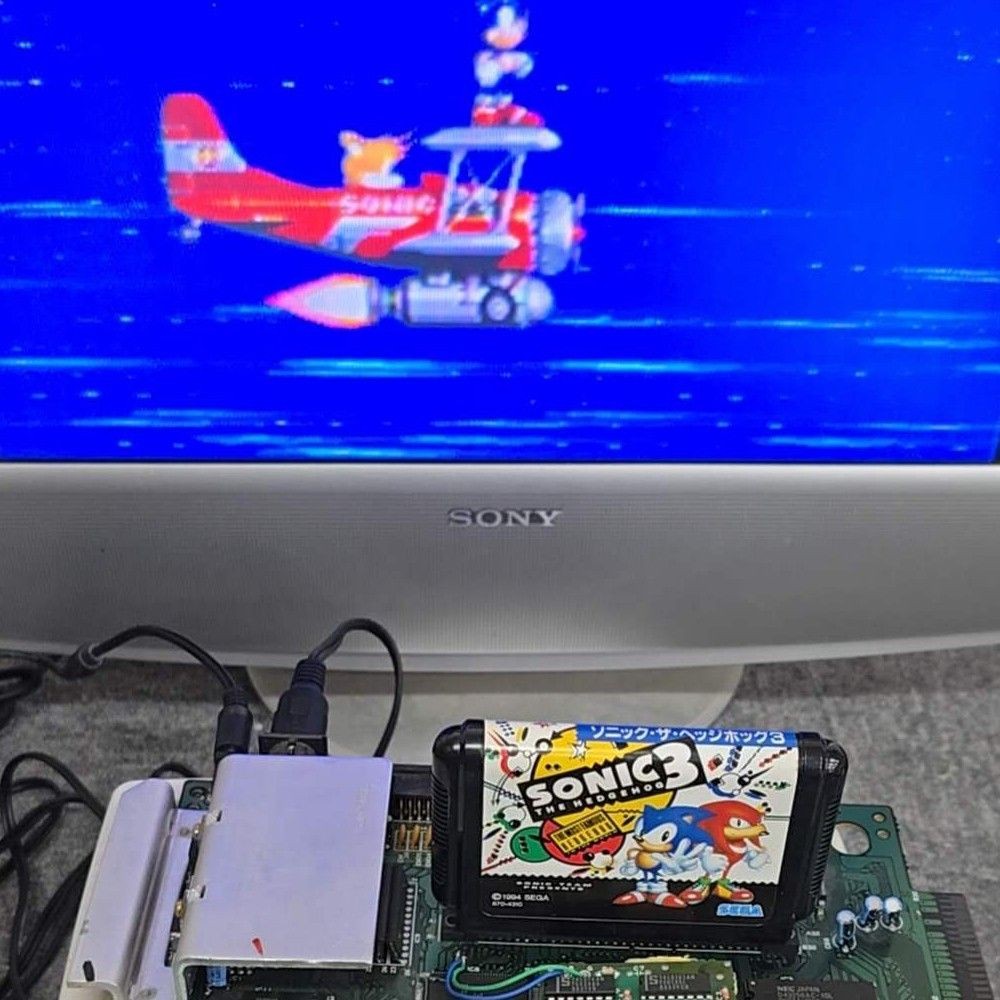 Rare SEGA Mega Drive VA0 Console Early Model NTSC-J Japan Tested
