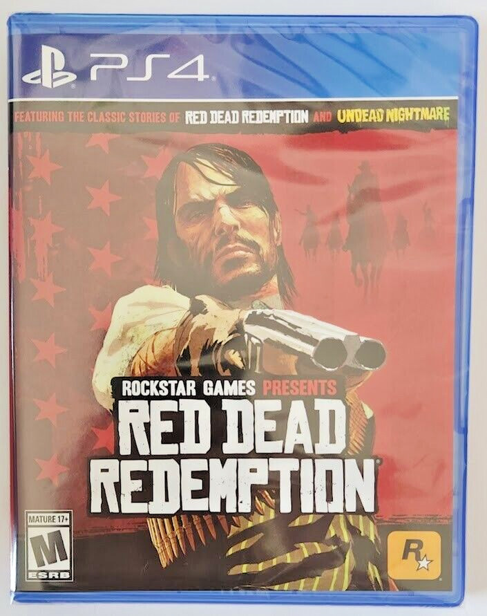 Red Dead Redemption PS4 Brand New Game Special [2023 Action/Adventure]