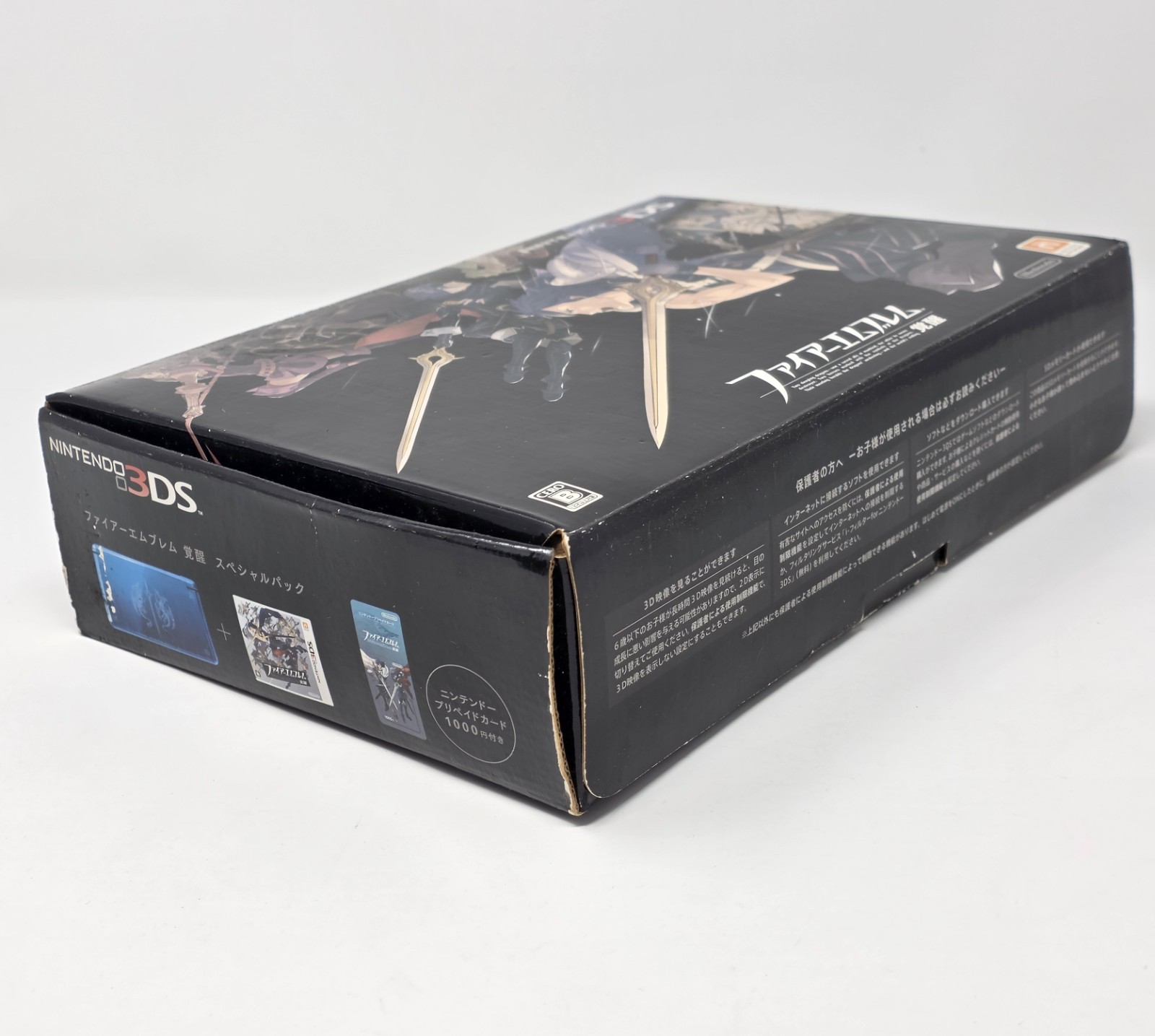Nintendo 3DS Fire Emblem Awakening Limited Edition + Game CIB JP Matching Serial