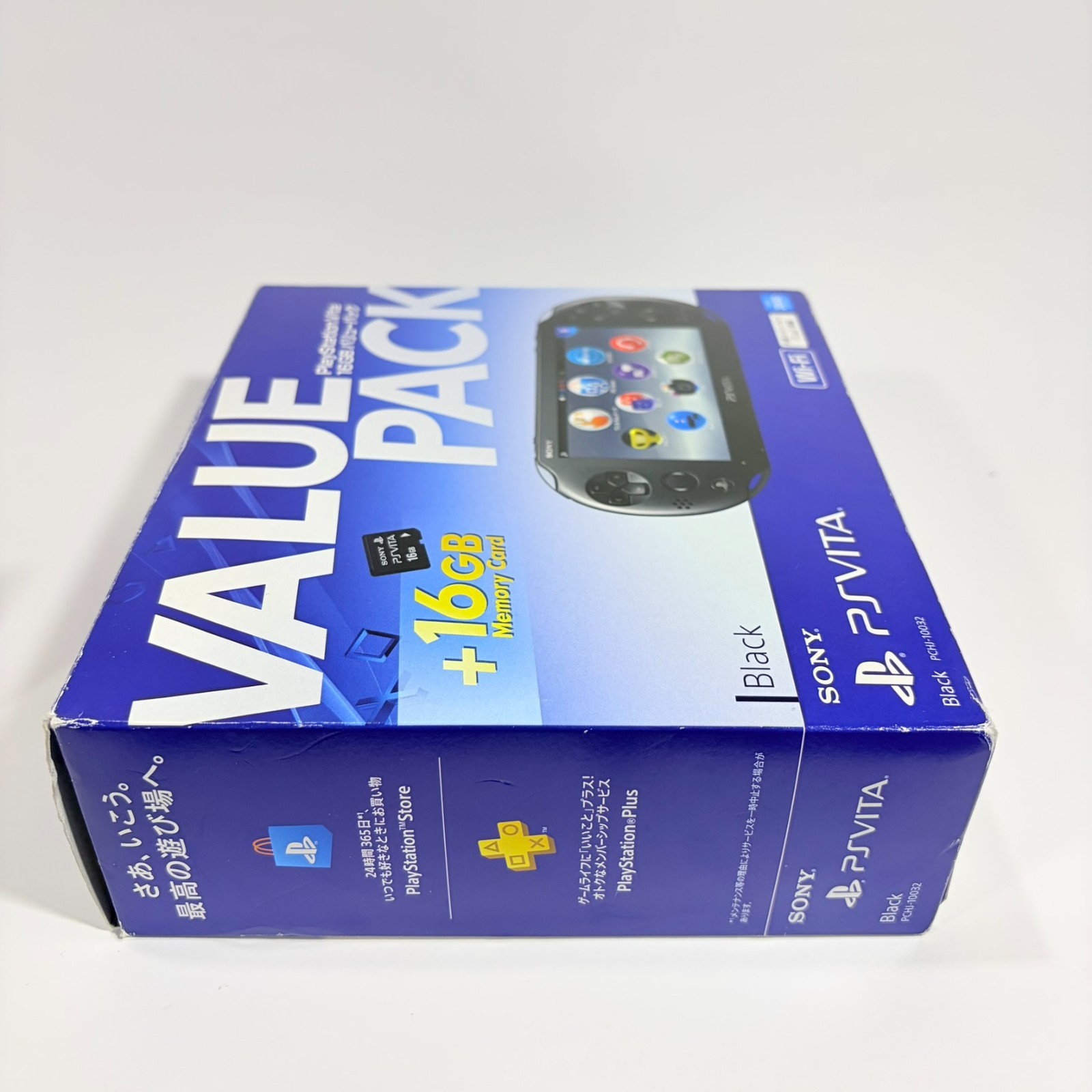 [Near Mint] Sony PS Vita PCH-2000 Black Value Pack 16GB Memory Card Boxed Japan