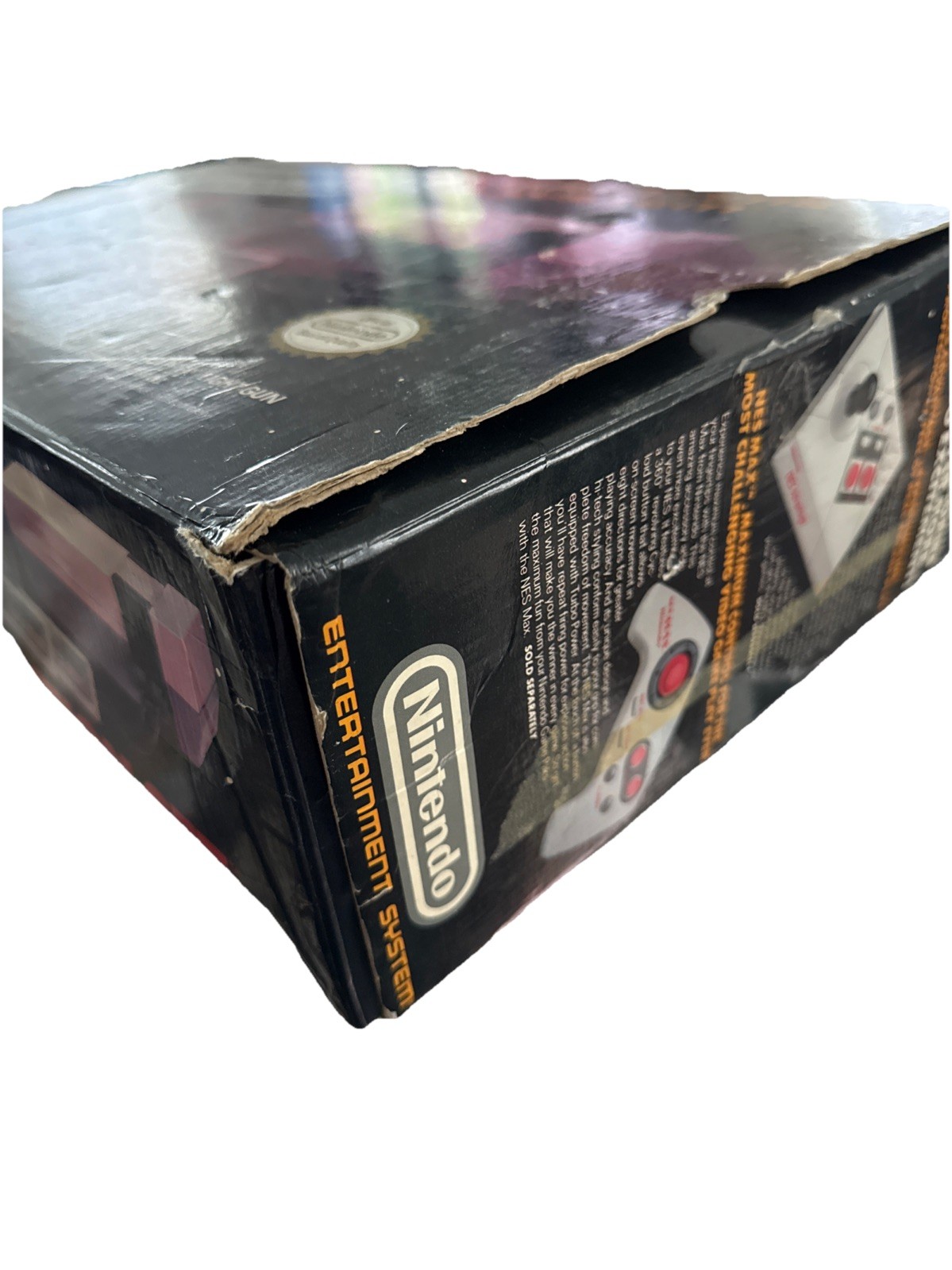 Nintendo NES Action Set Home Console – White/Gray – In Box /w Styro NO GAMES
