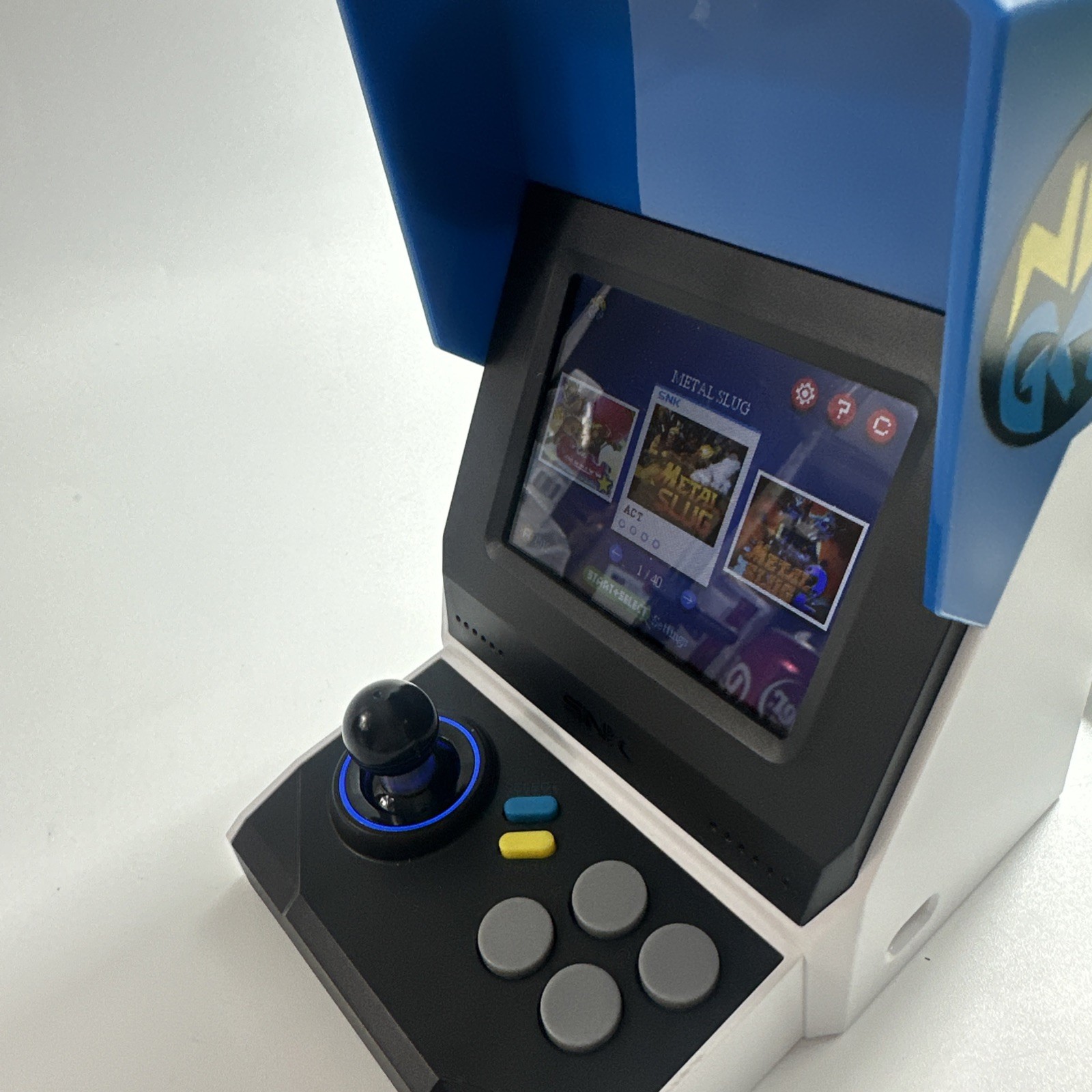 NEOGEO Mini International Classic Edition SNK 40th Anniversary TESTED With cord