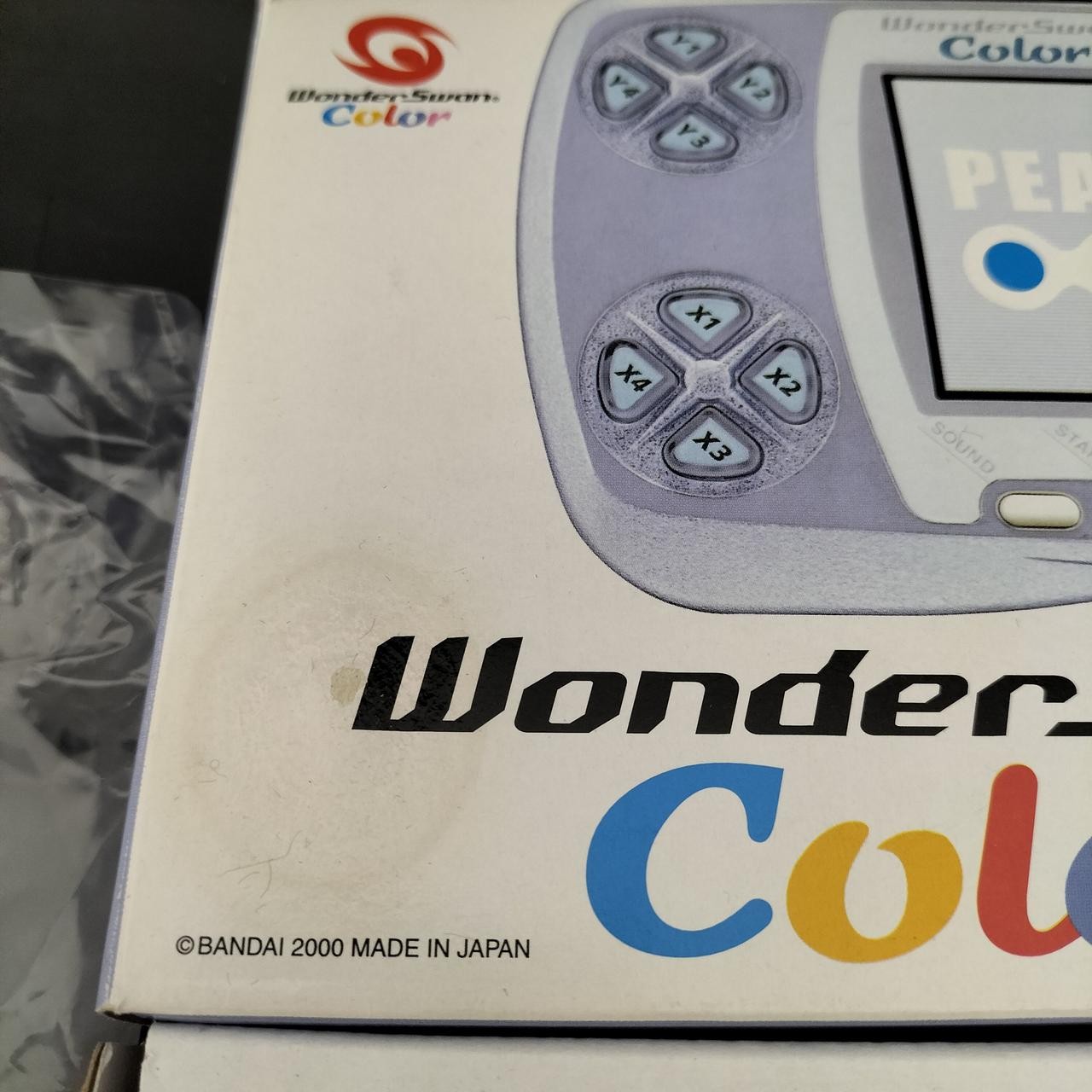 Retro Game Console Model WSC 001 WonderSwan Color BANDAI