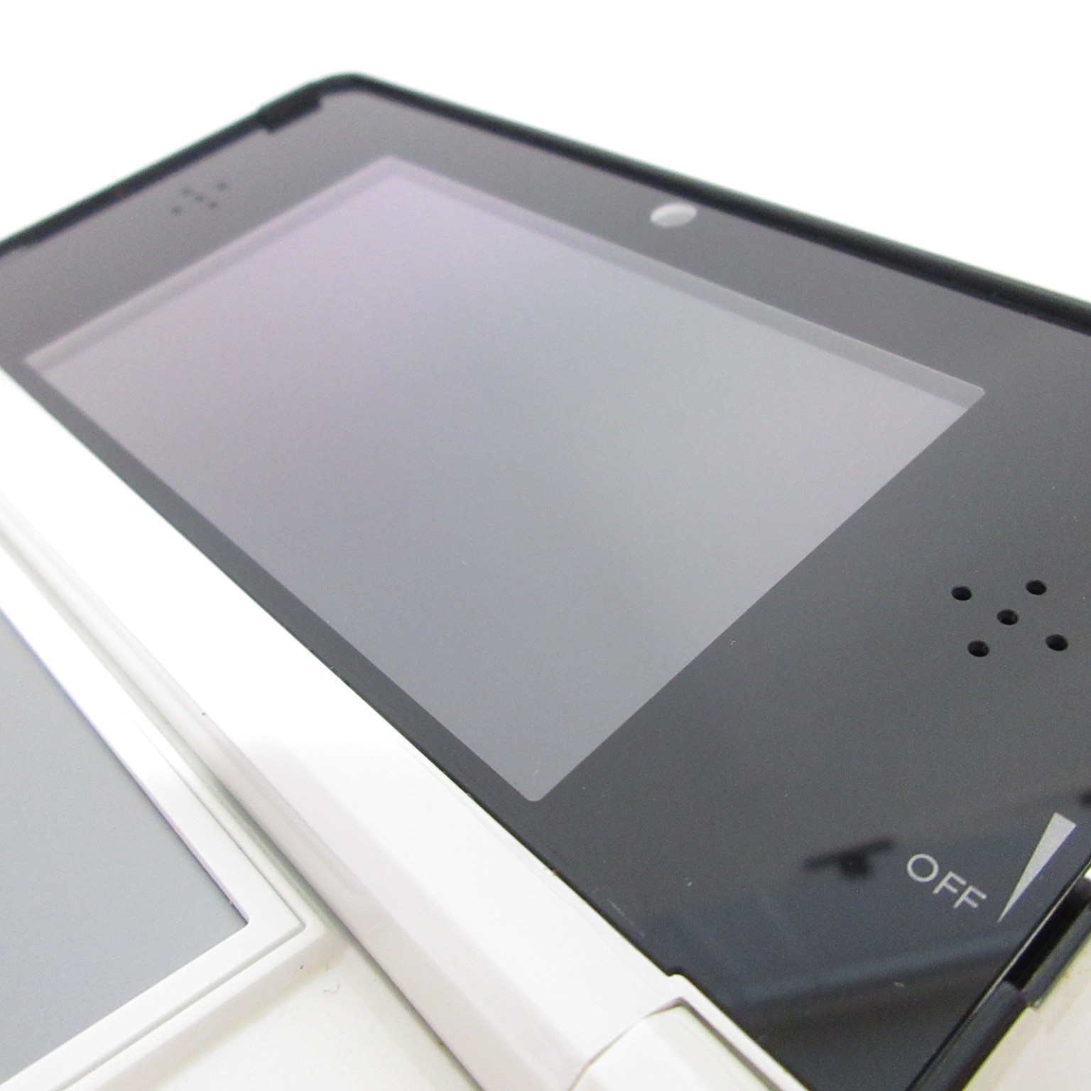 【Very Good】Nintendo 3DS Ice White Console ONLY Japanese Edition #DEN2/08/0615/01