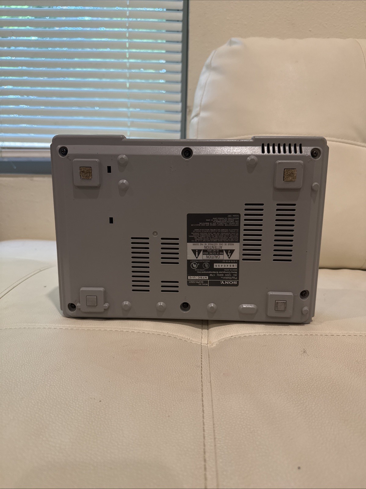 Sony PlayStation 1 Game Console – Gray (Read Desc)
