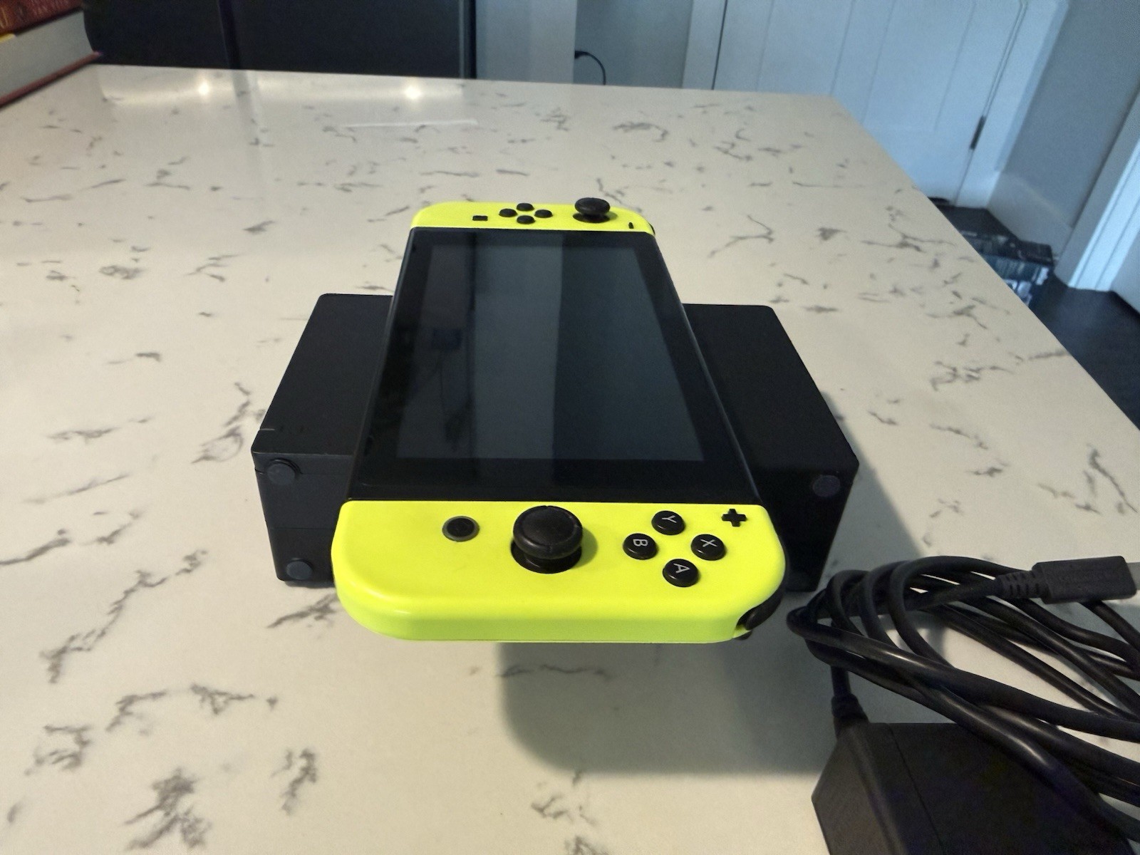 Nintendo Switch HAC-001 (01) Console – HDMI, Charger, Dock, No Micro SD Card