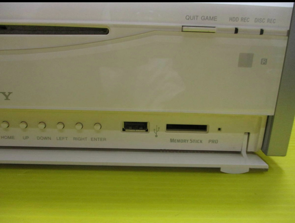 PSX DESR-7000 SONY Game Console 250GB early type For Parts Japan