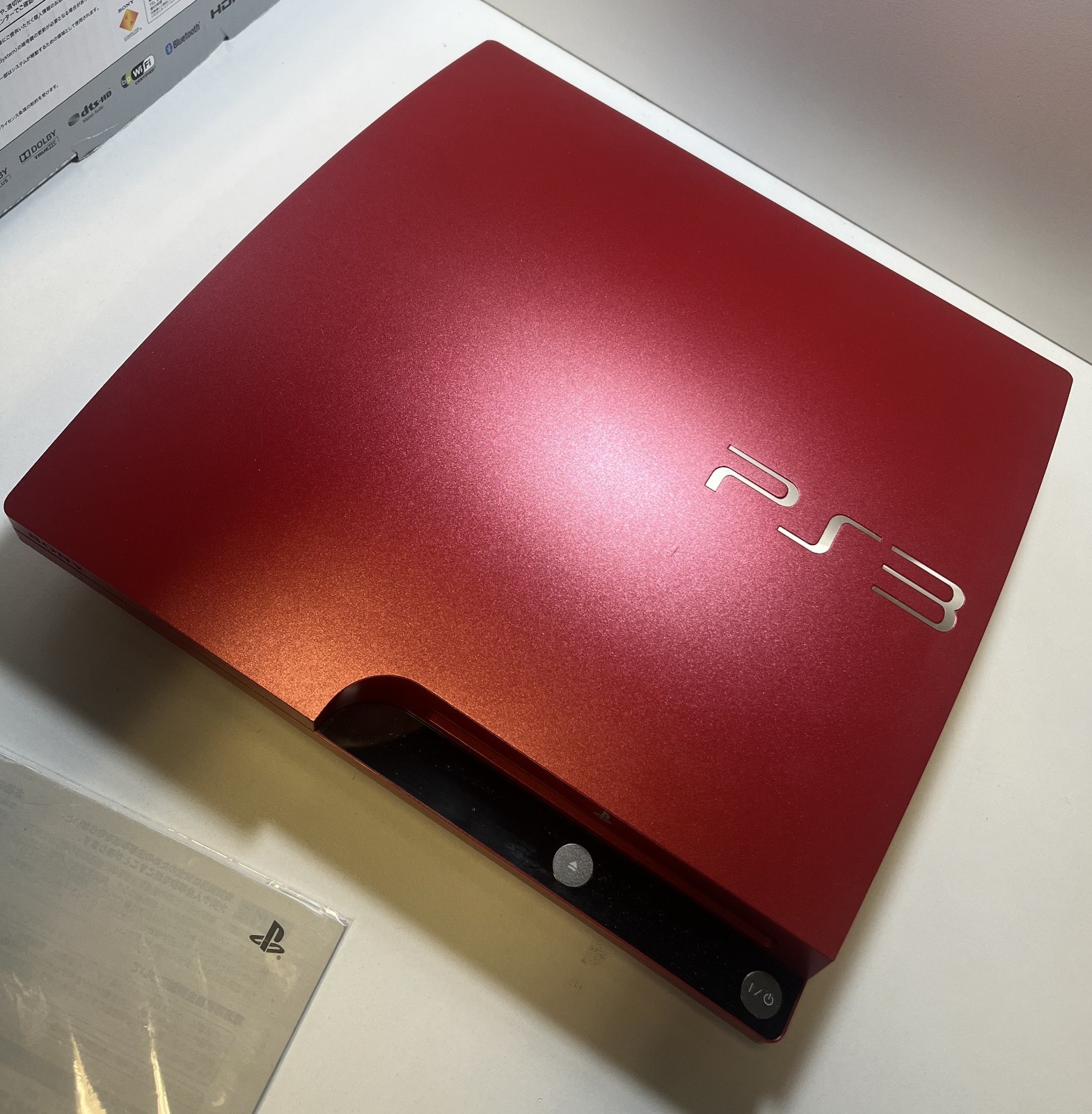 PLAYSTATION 3 LIMITED EDITION SCARLET RED 320GB CECH-3000B SR JAPAN CONSOLE