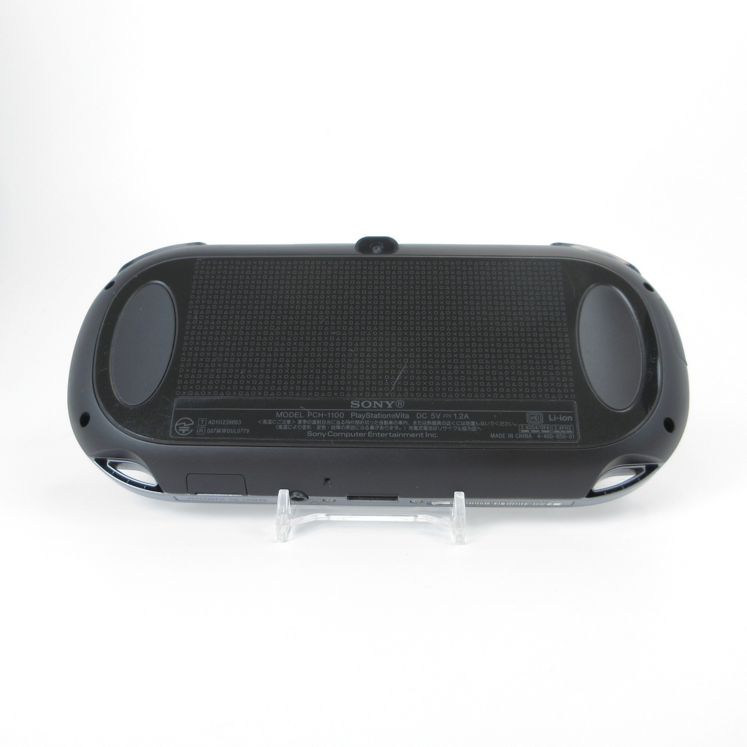 【Good】Sony PS Vita PCH-1100 Crystal Black 3G/Wi-Fi Model Console only #Ret0917/0