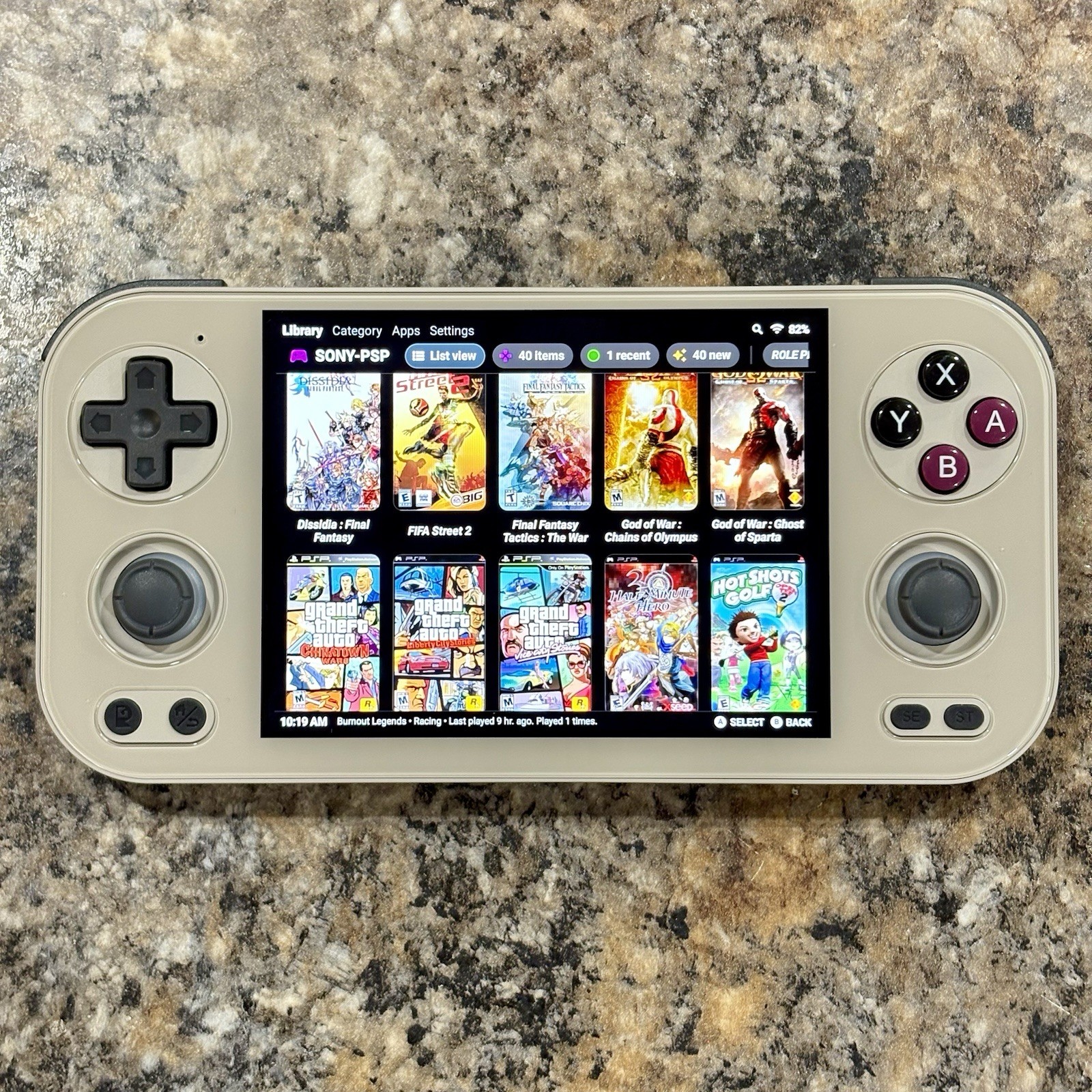 Anbernic RG476H, Custom Retro Handheld, 128GB + 256GB Card, Loaded Ready To Play