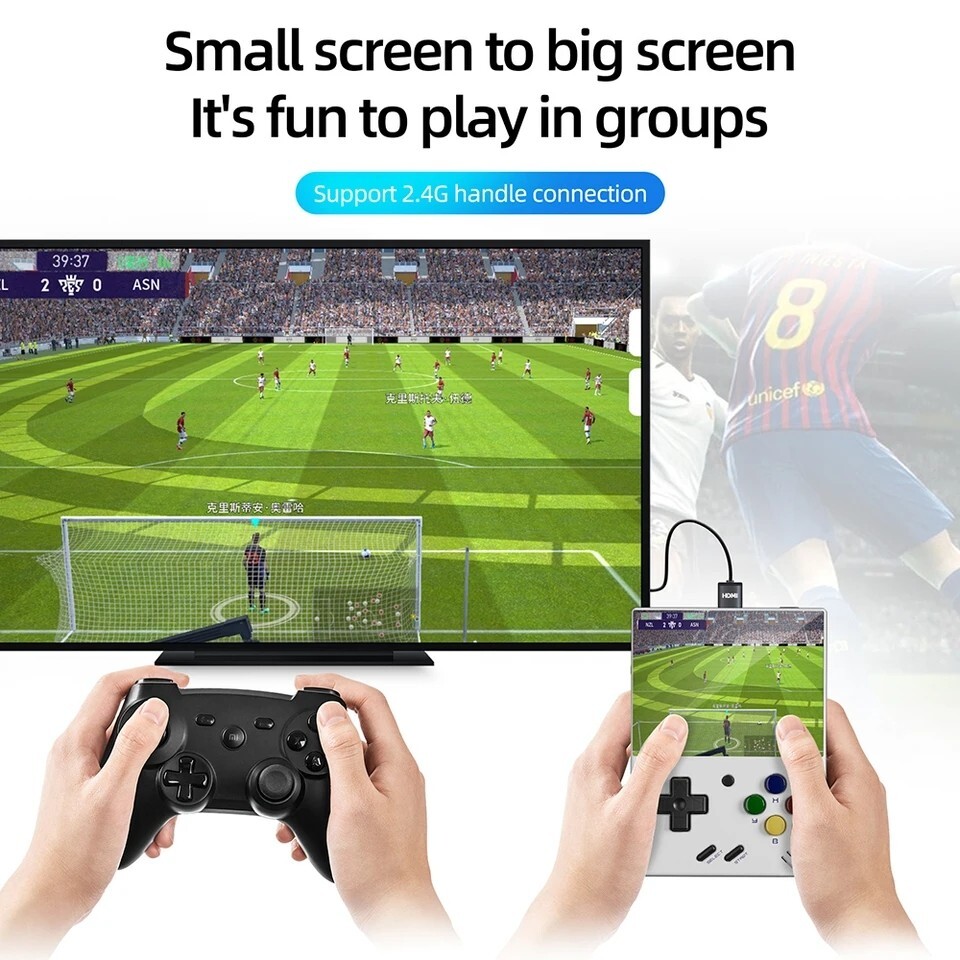 MIYOO Mini Plus Retro Handheld Game Console Portable V2 Mini+ IPS Screen