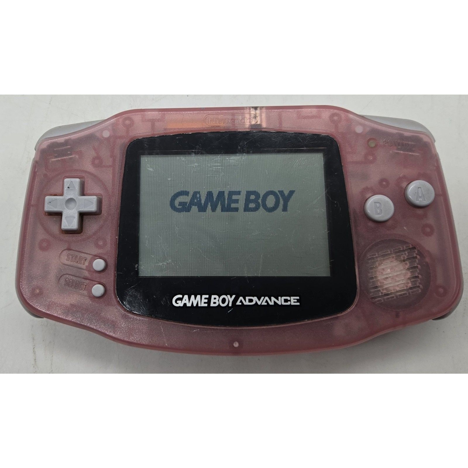 Nintendo Game Boy Advance (AGB-001) Handheld for Parts/Repair – Fuchsia Pink