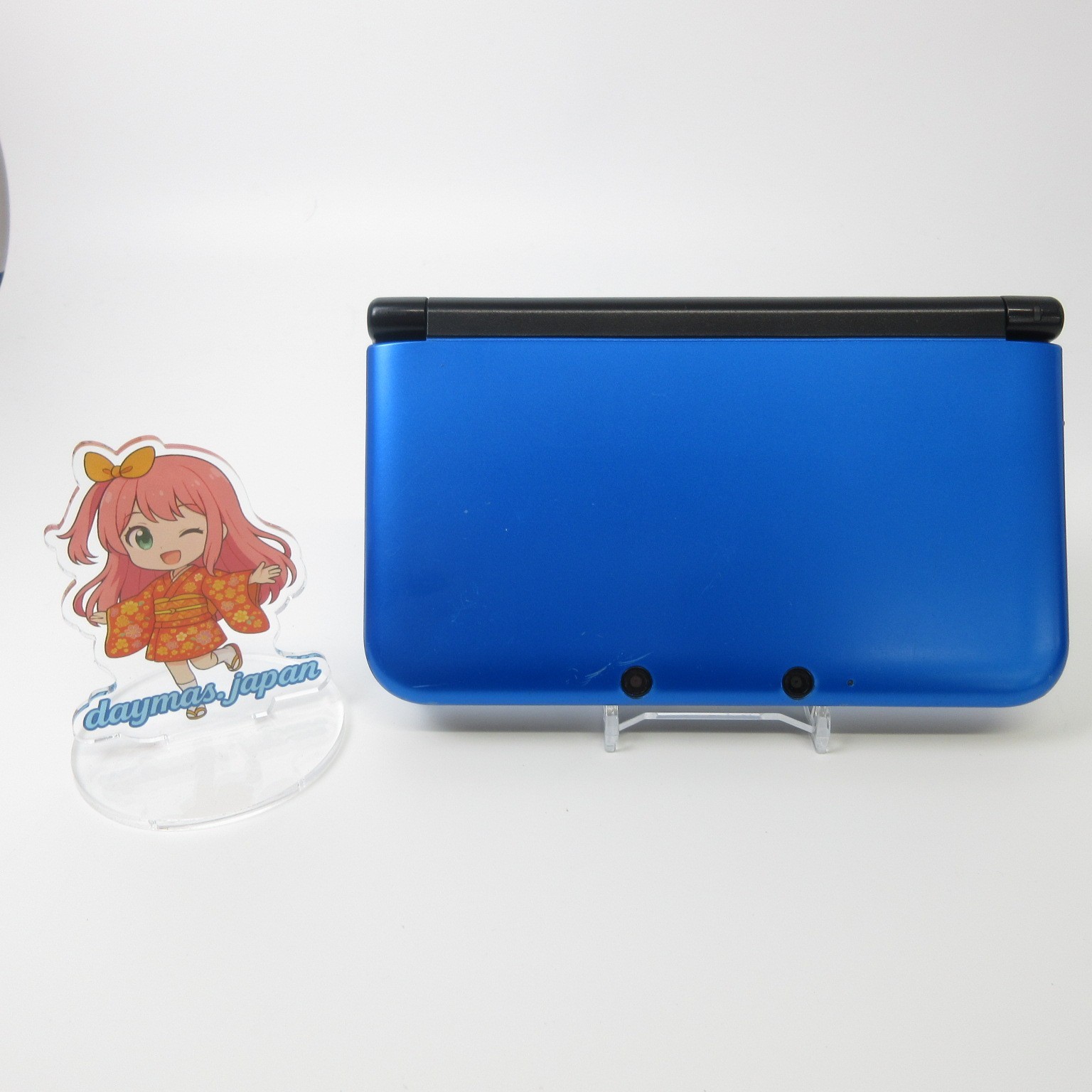 【Excellent】Nintendo 3DS LL XL Blue x Black Console ONLY Japanese Edition #RET08