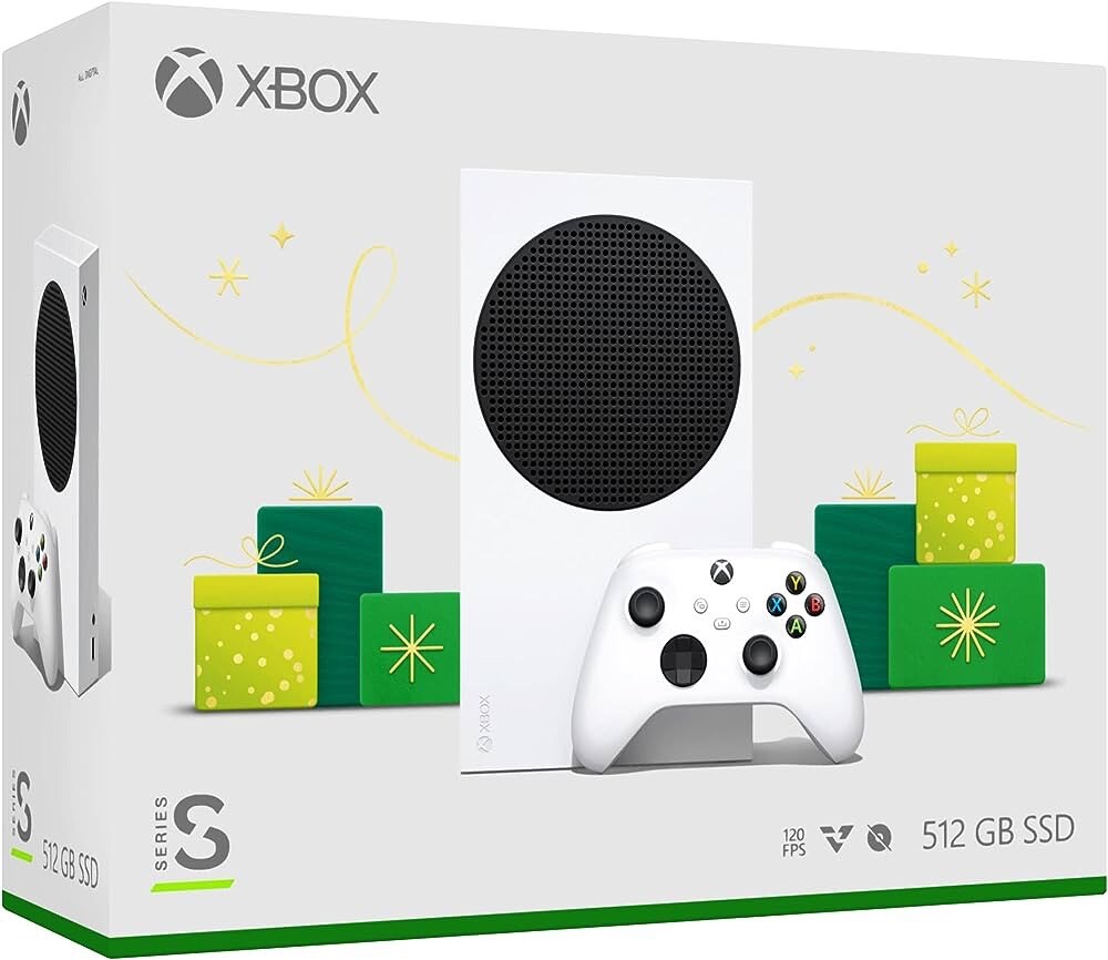 Microsoft Xbox Series S 512GB Video Game Console – White Bundle Multiple Items