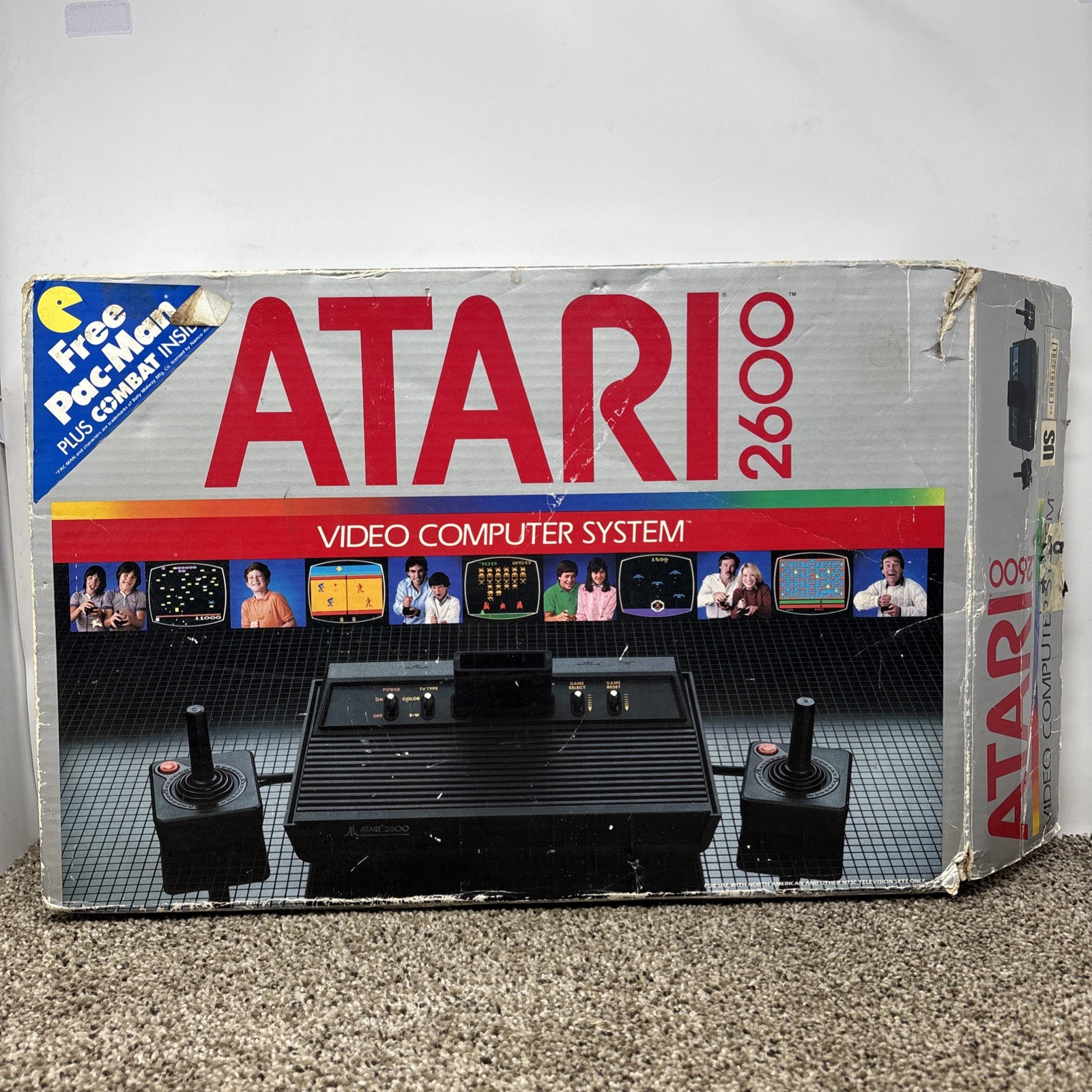 Atari 2600 Darth Vader Console Set – Complete In Box & Matching Serials *Tested*