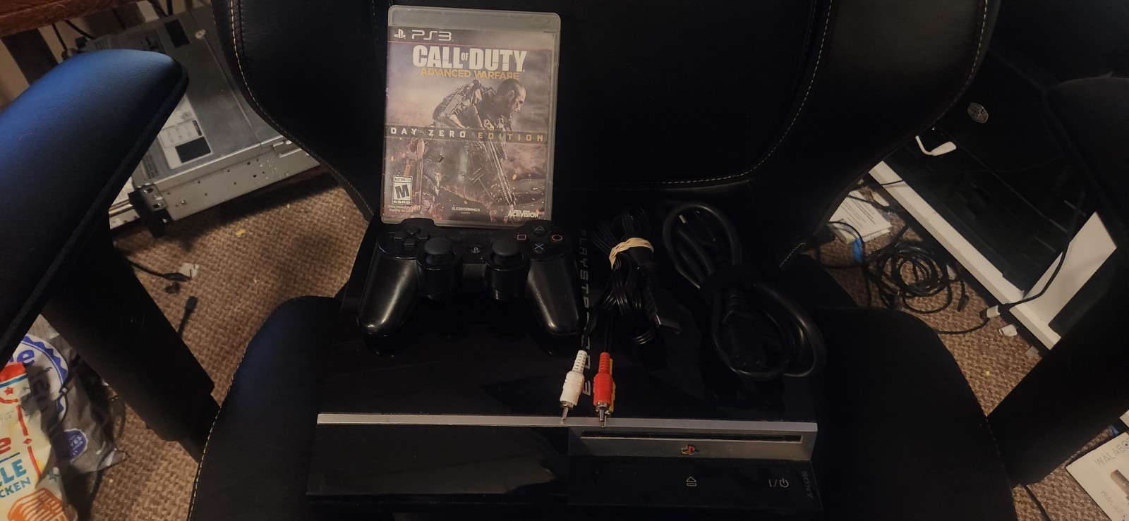 Sony PS3 Fat CECHG01 160GB Tested Blu-ray OK Game Disc Issue OEM