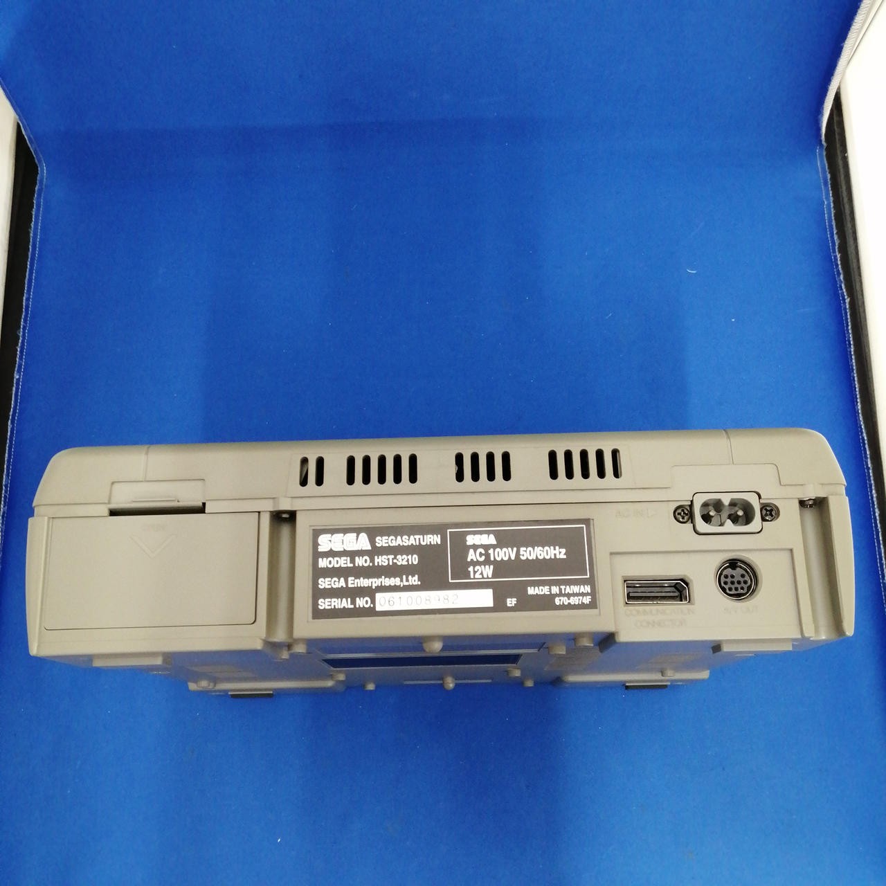 Sega Saturn Model Number HST 3210 SEGA