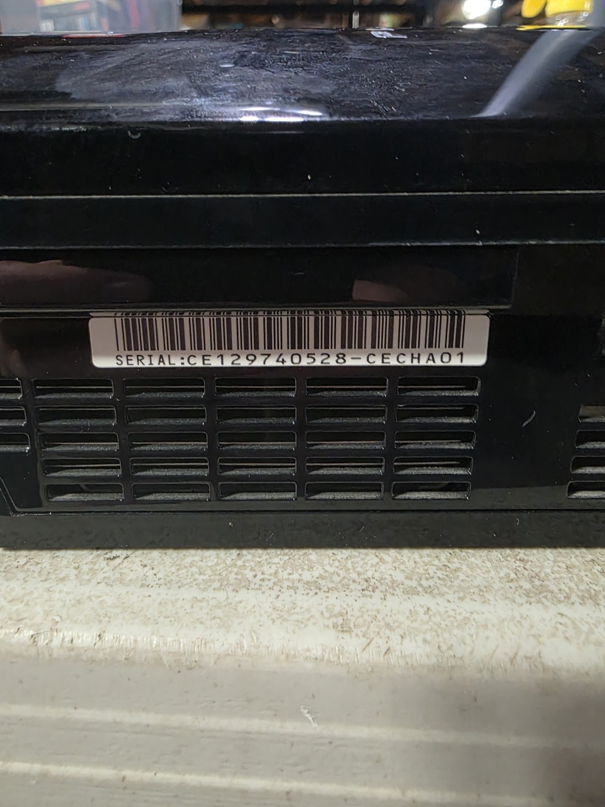 PS3 Fat Console Only CECHA01 Tested Backwards Compatible PS1 PS2 PS3