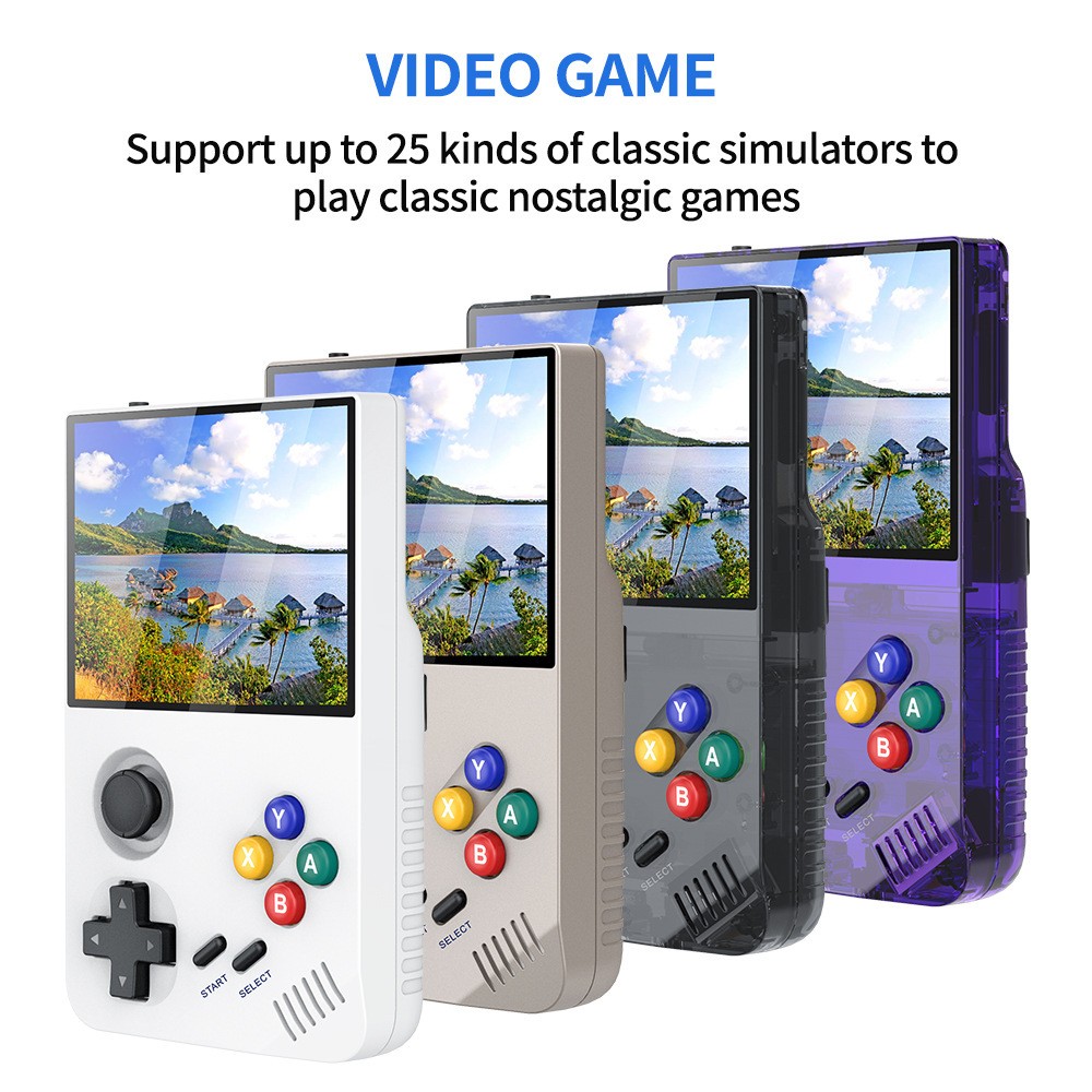 New Upgraded M19 Retro Handheld Game Console, 128GB Mini Video Game