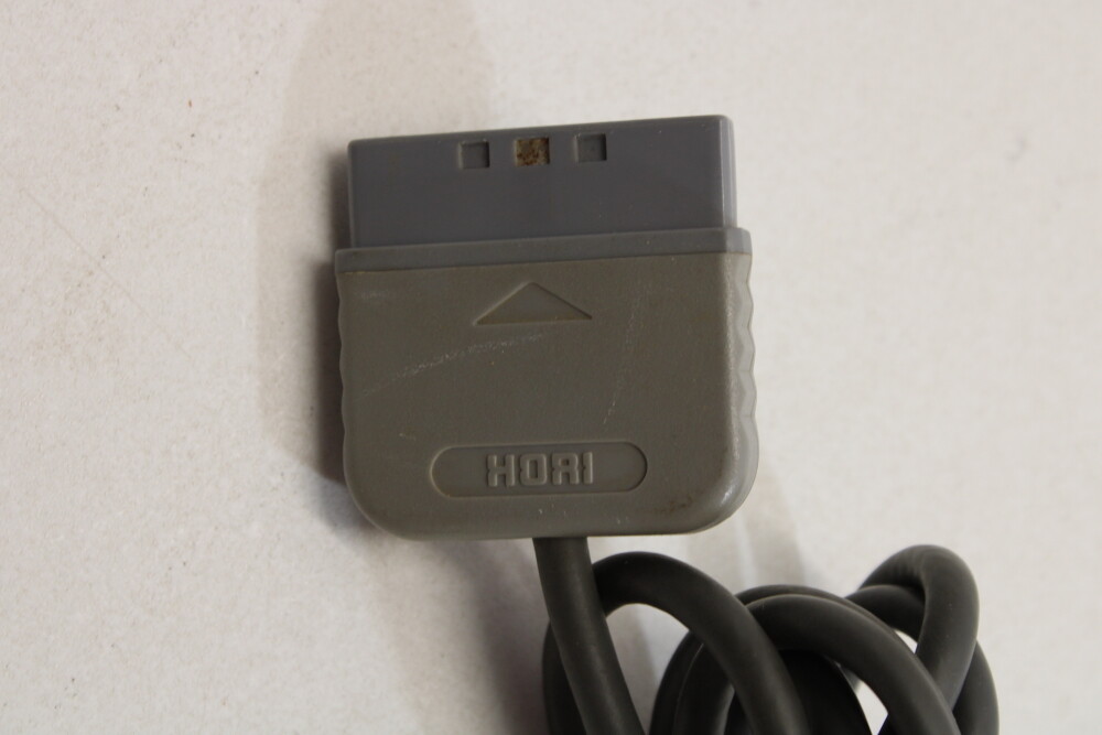 Hori White Playstation 1 Controller OEM PS1 Japan Import US Seller RARE 1PD03