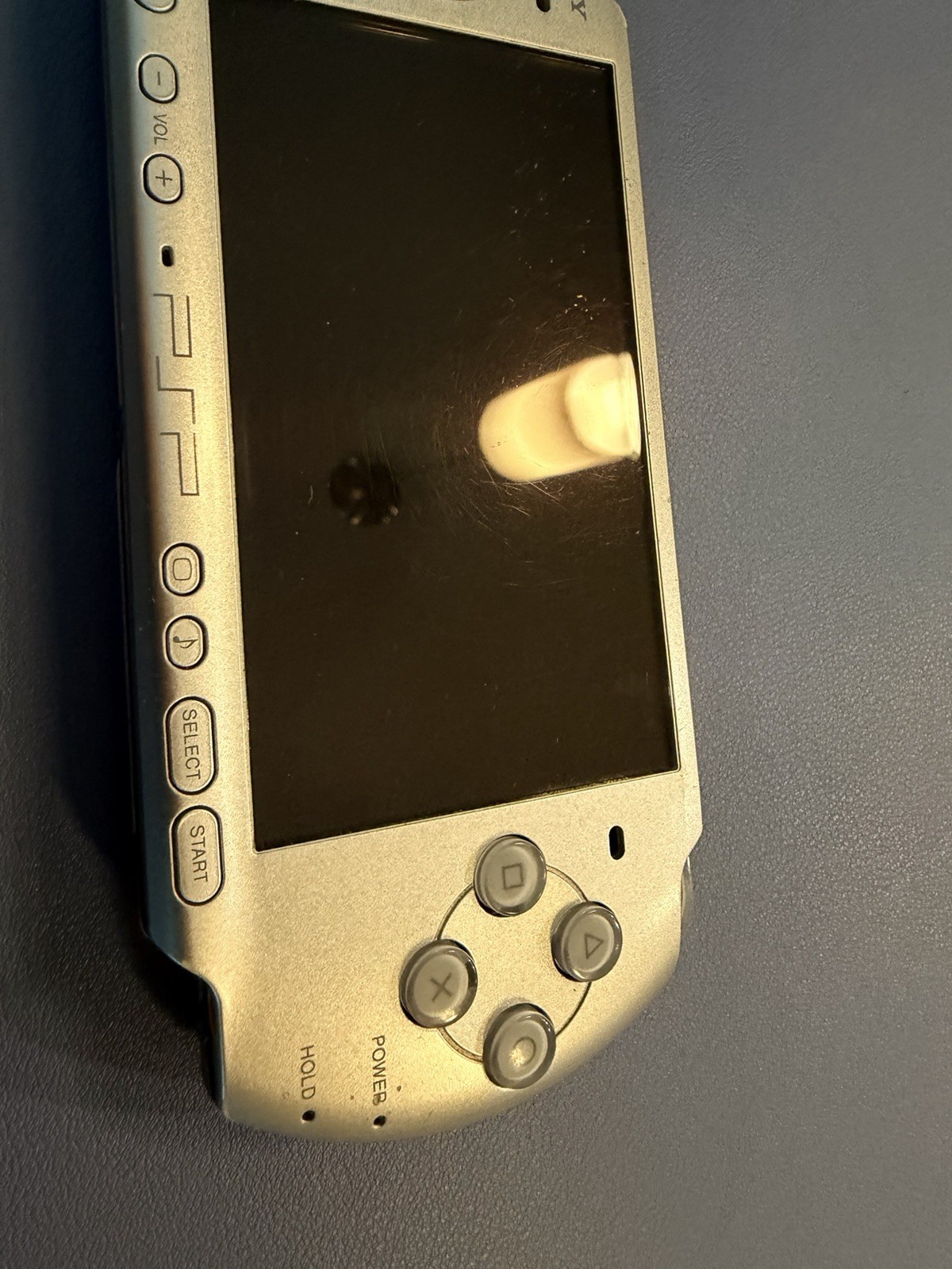 Sony PSP-3000 Silver Charging Cable Games 128 Gb Sd Card Tested Fast Shipping