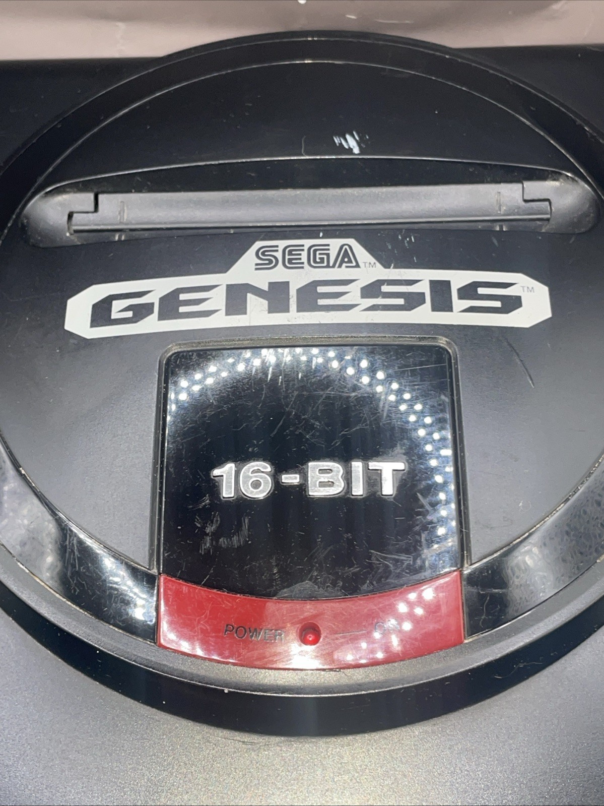 Sega Genesis Model 1 1601 Console Only Tested Headphones Jack 16 Bit