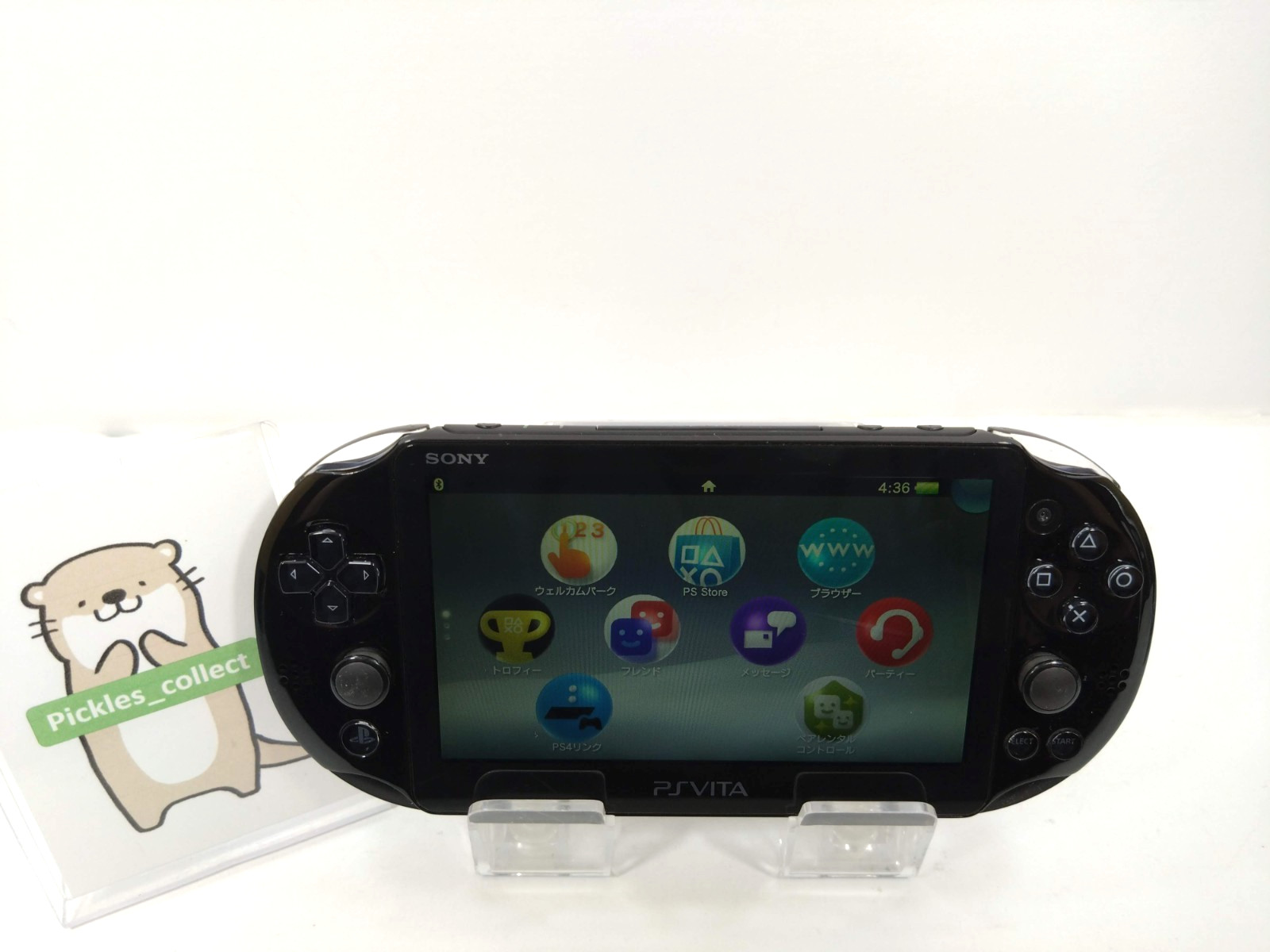 PS Vita Black PCH 2000 ZA11 Console only Wi-Fi PSV Tested Sony 0528G