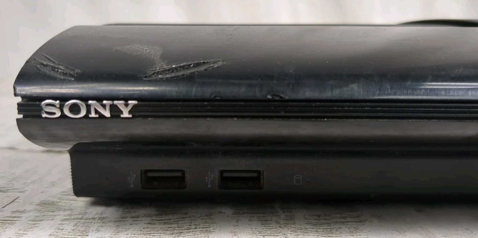 Sony PlayStation 3 250GB Super Slim Black PS3 VIdeo Game Console CECH-4001B