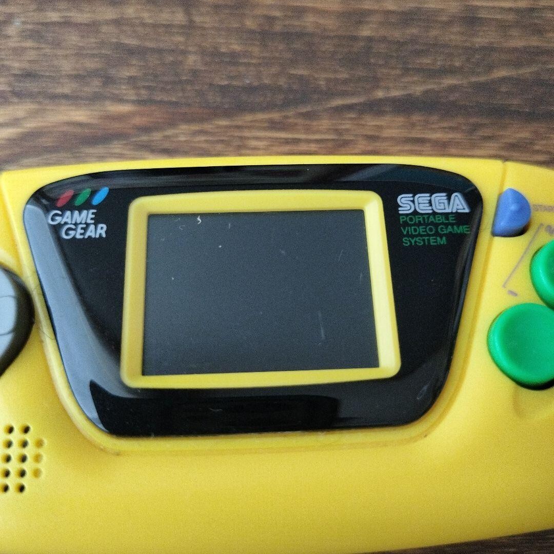 Sega Game Gear Micro Mini yellow 4 collection Games Preloaded Japan