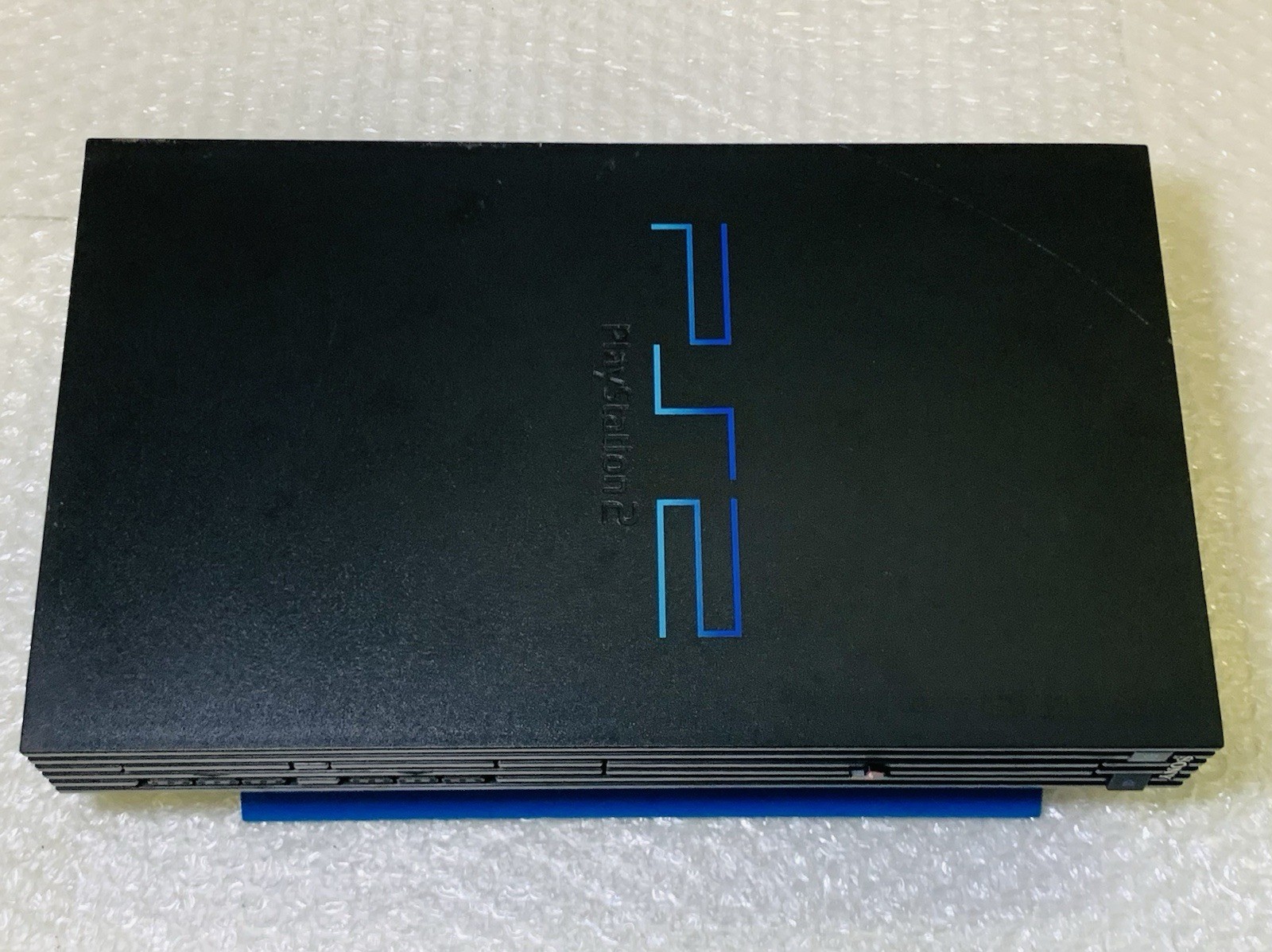 PS2 SCPH-10000 Fat w/ Horizontal Stand Blue-CONSOLE Only- NTSC-J- REPAIR
