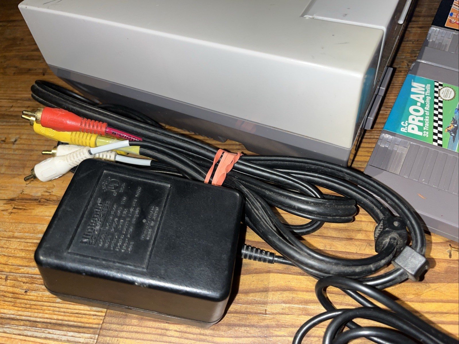 Nintendo NES System Bundle – Oem Power Cord + Authentic Games – Tested – VIDEO