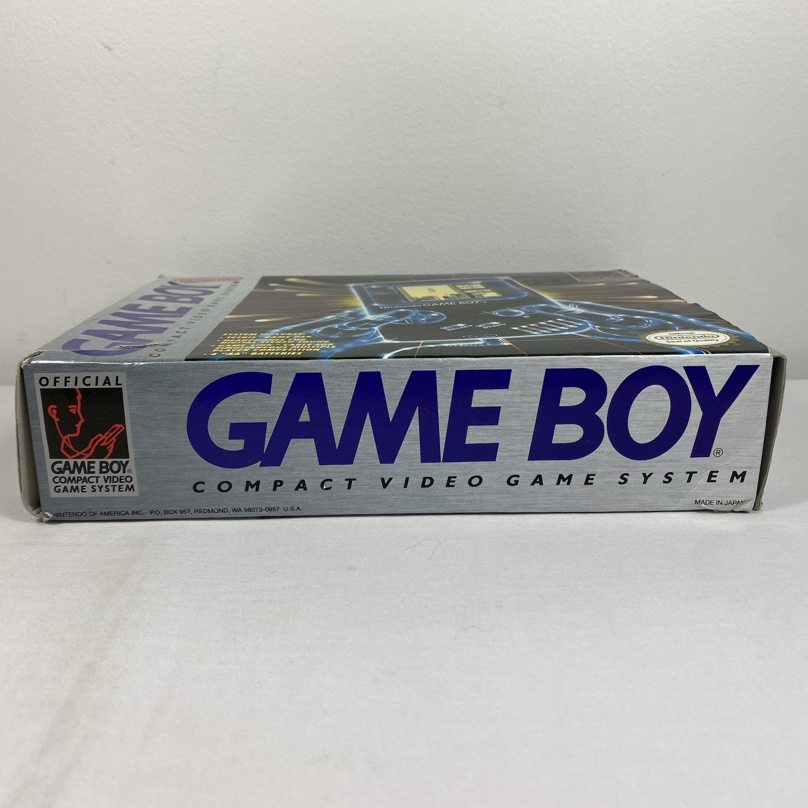 Original Nintendo Game Boy Console System Near Complete w/ Box Manual Tetris
