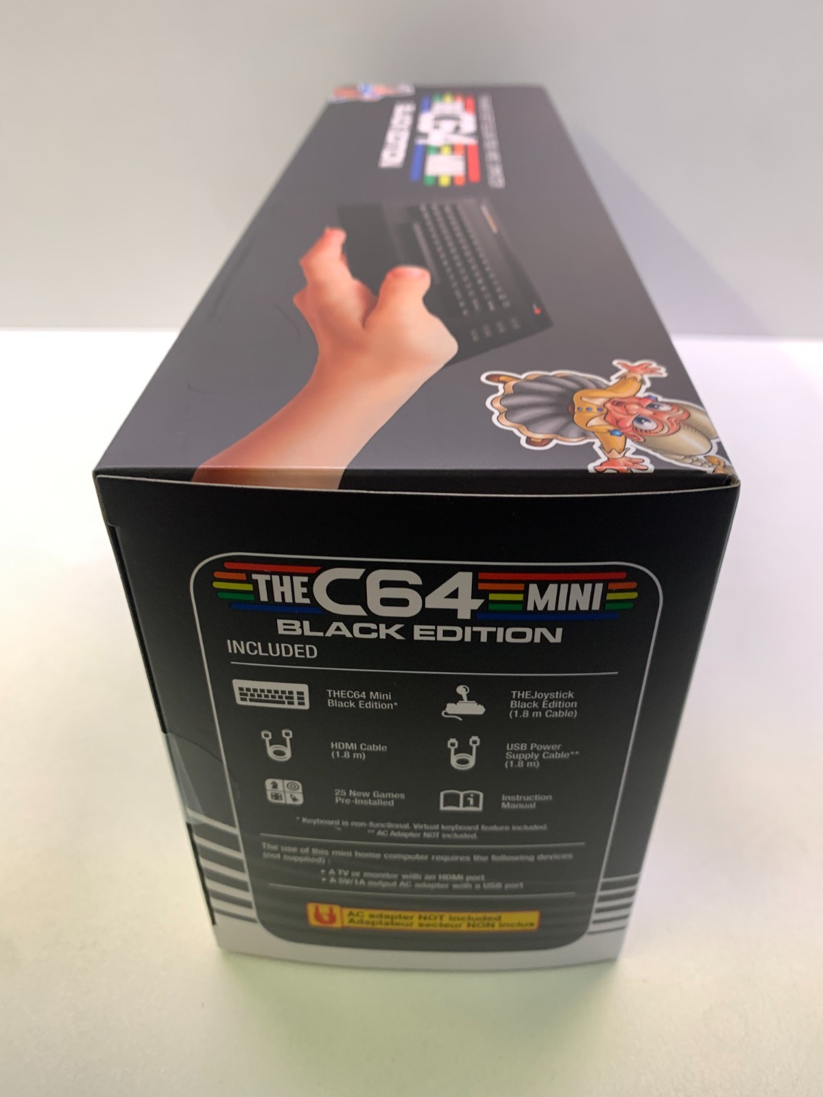 THE C64 MINI BLACK EDITION COMMODORE 64 CONSOLE – NEW SEALED NEW SEALED