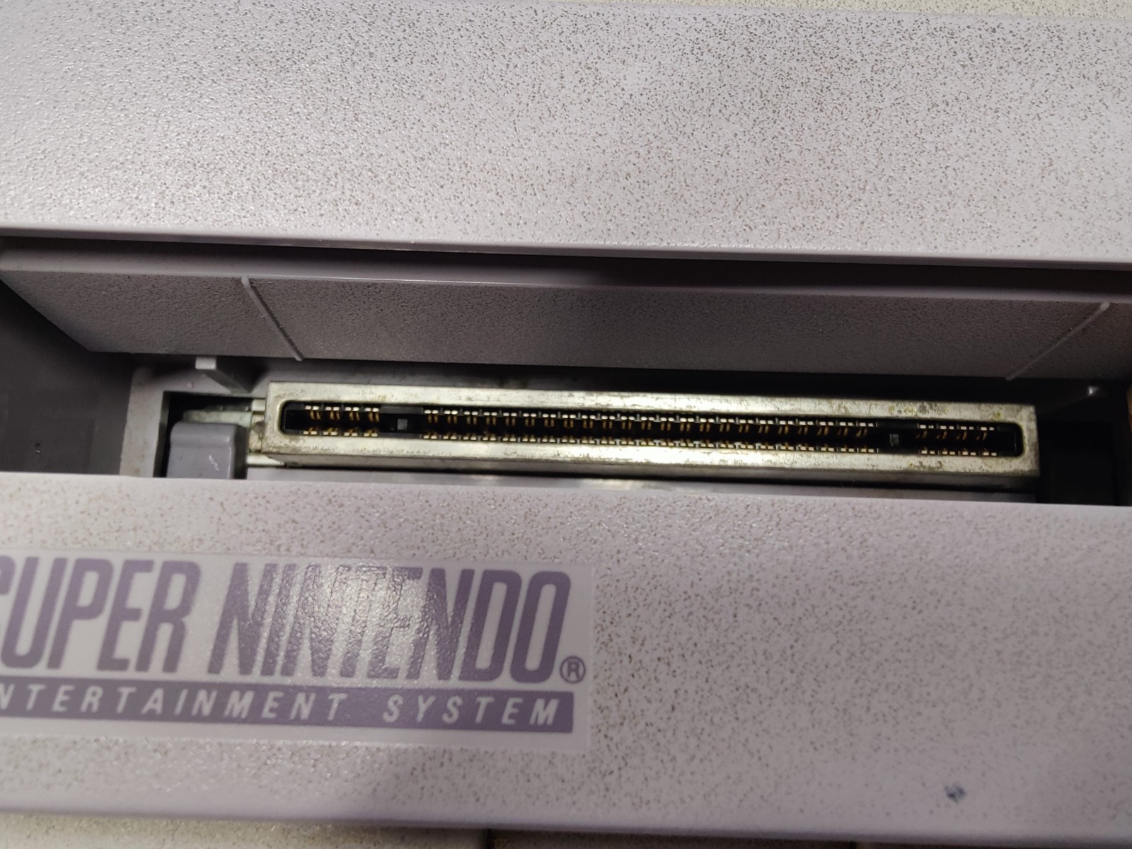 Super Nintendo SNES Console Only As Is – Parts/Repair – blue screen of death