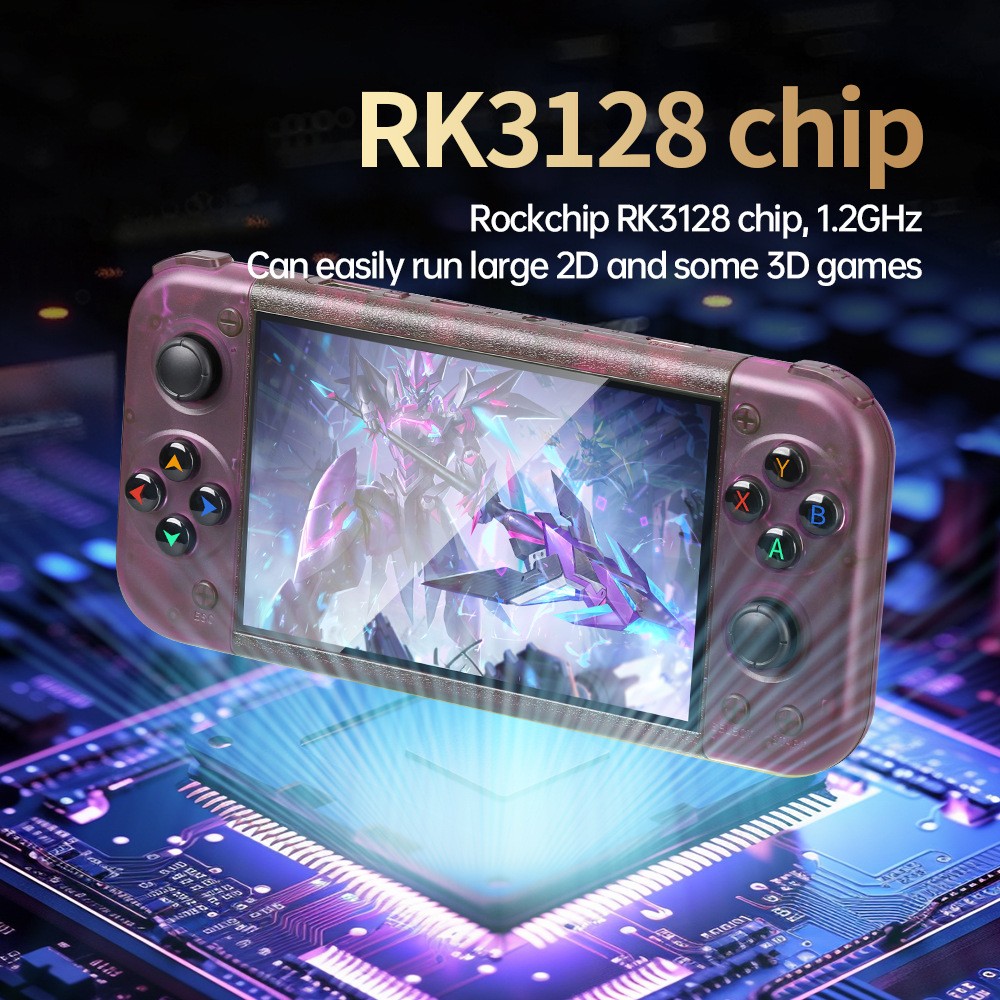 Retro Handheld RG50XX-Portable GBC, Arcade, PSP Gaming Console with LINUX System
