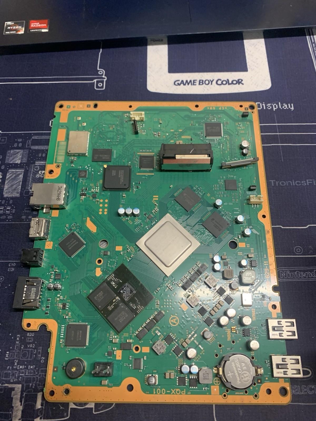 Sony PlayStation 3 Super Slim Console for Parts/Repair – Motherboard & Shield