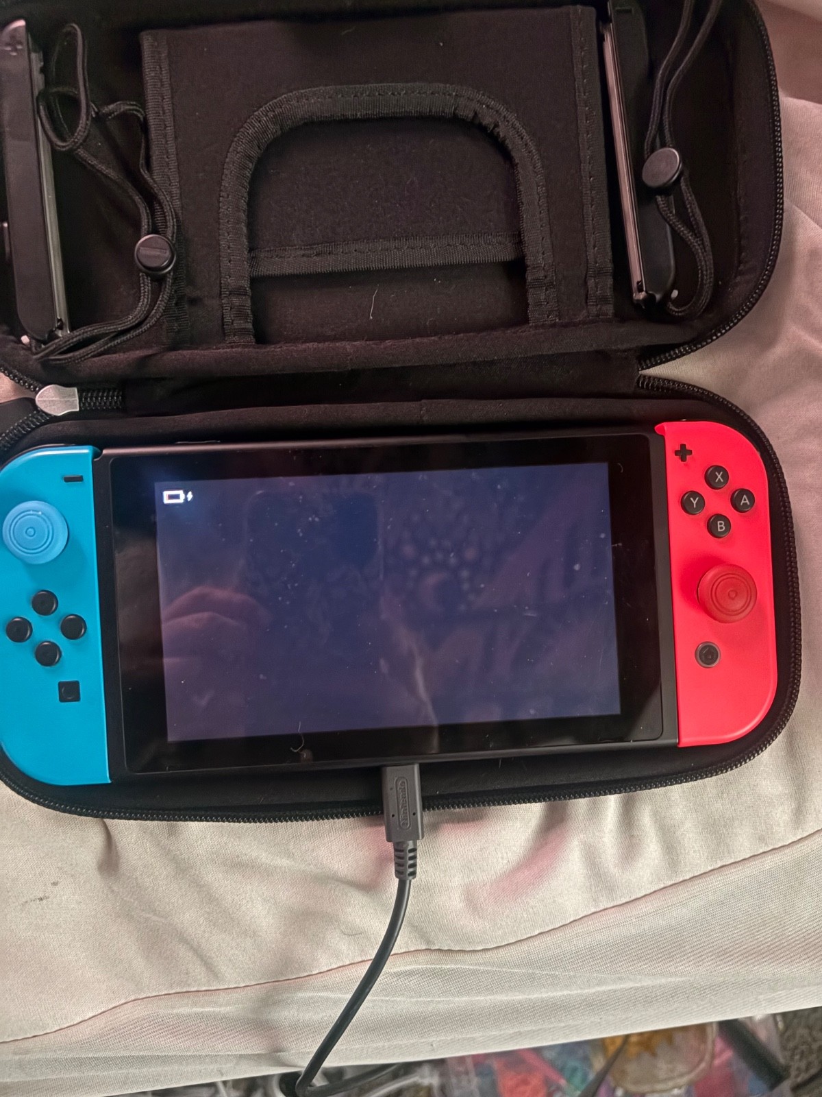 Nintendo Switch 32GB Handheld Console – Neon Red/Neon Blue