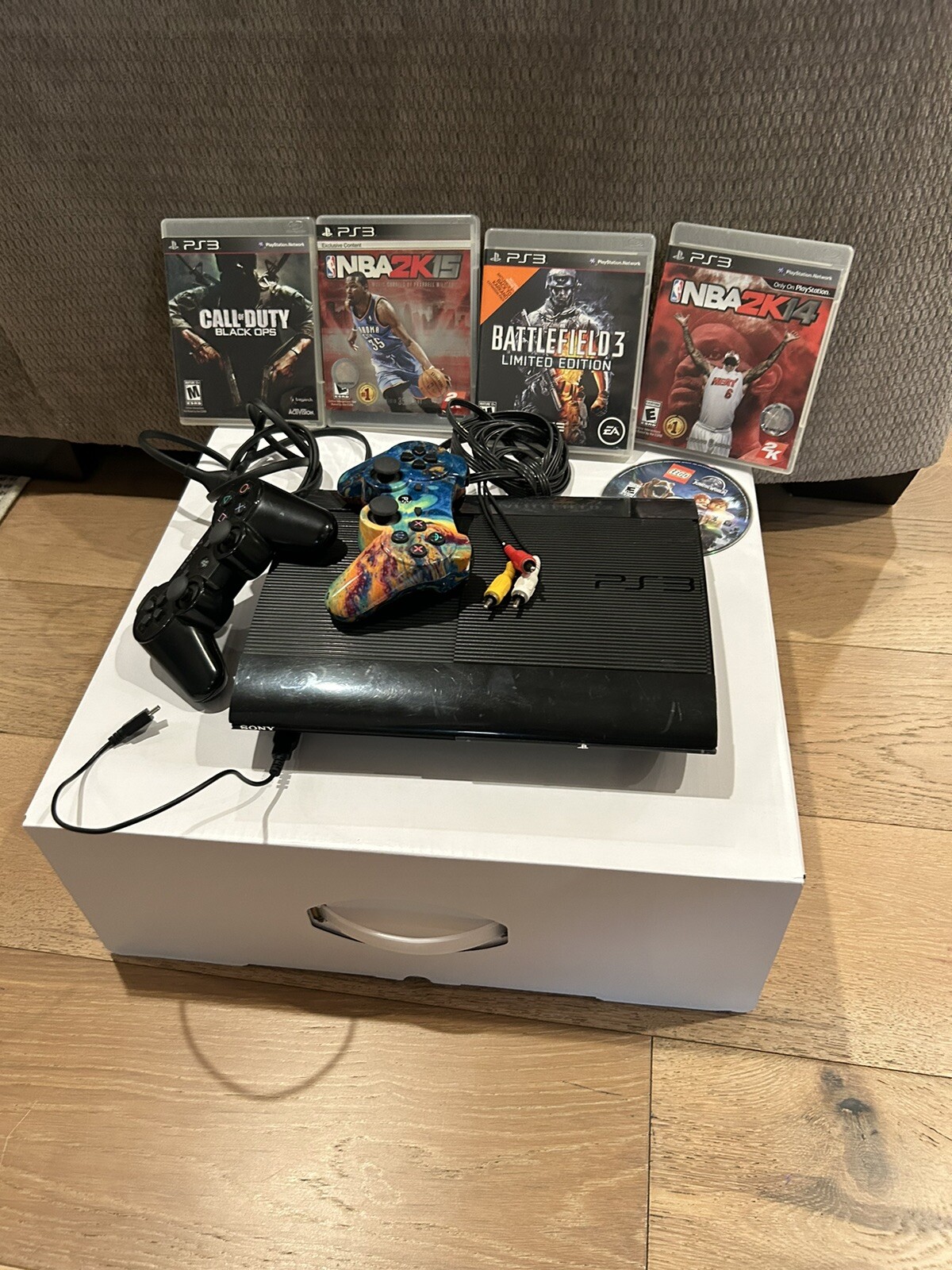 Sony PlayStation 3 – Slim 250GB Console – Charcoal Black