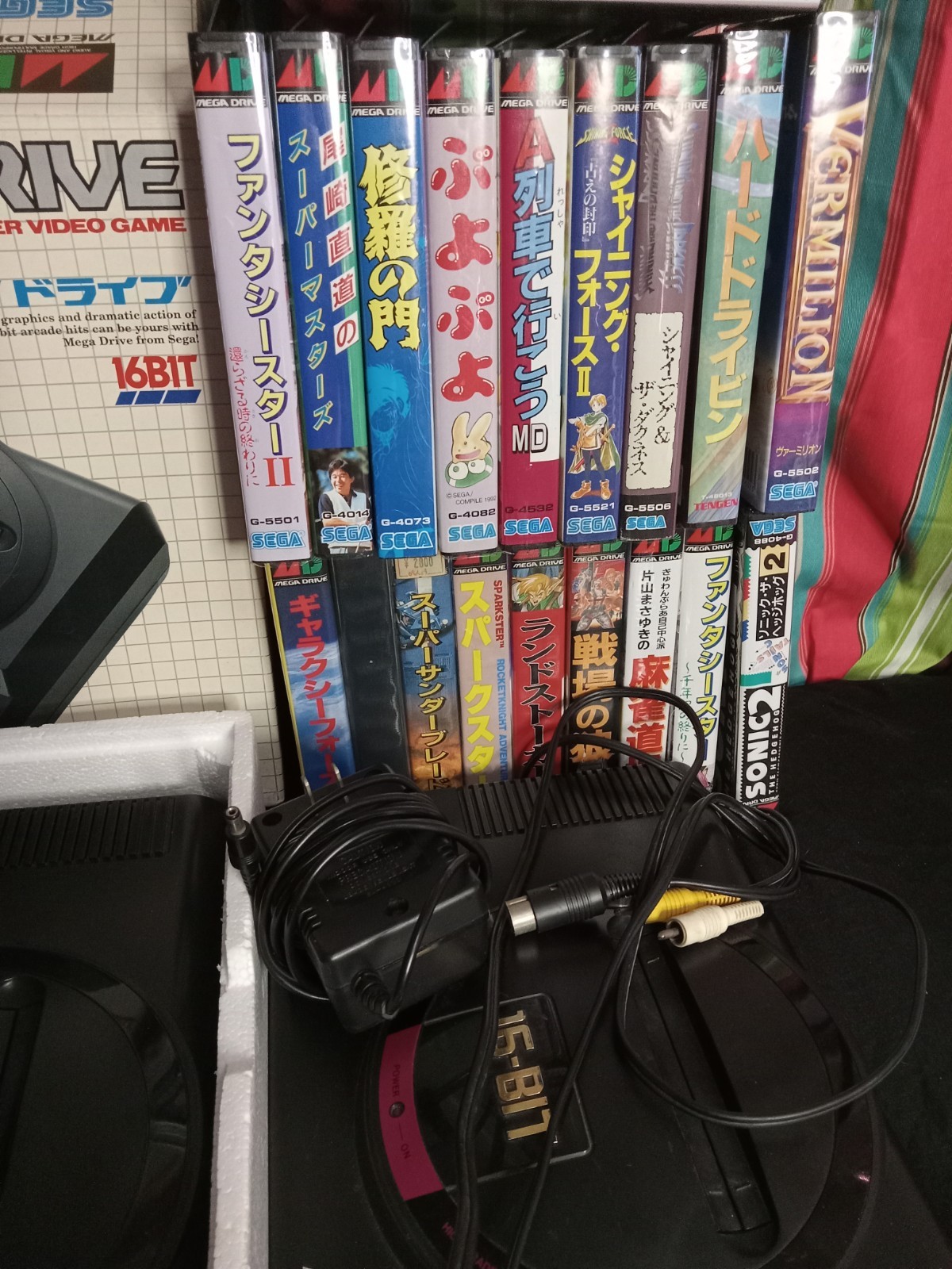 Sega Mega Drive Bulk Lot System Console Controller Games (READ DESCRIPTION)