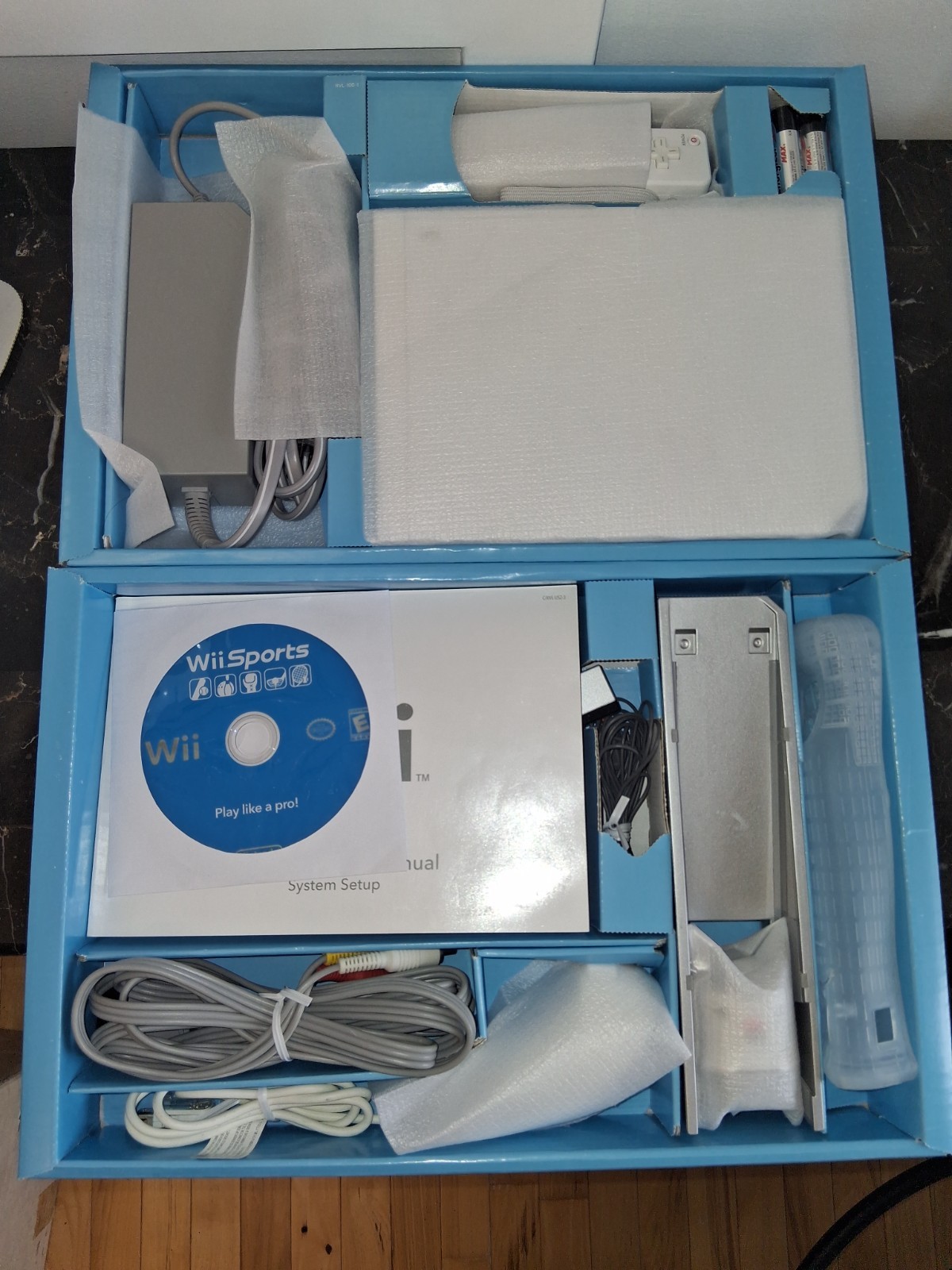 Nintendo Wii Sports Console Bundle In Box Complete Tested