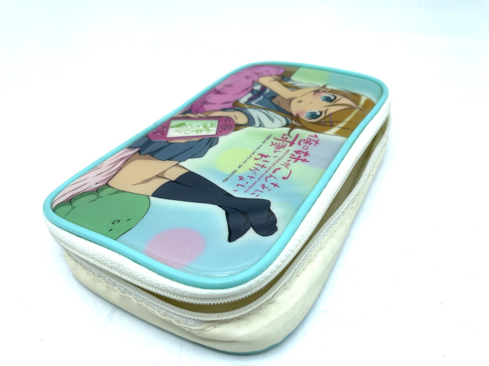 Near MINT SONY PSP-2000 Console Felicia Blue Charger & New Battery & Soft Case