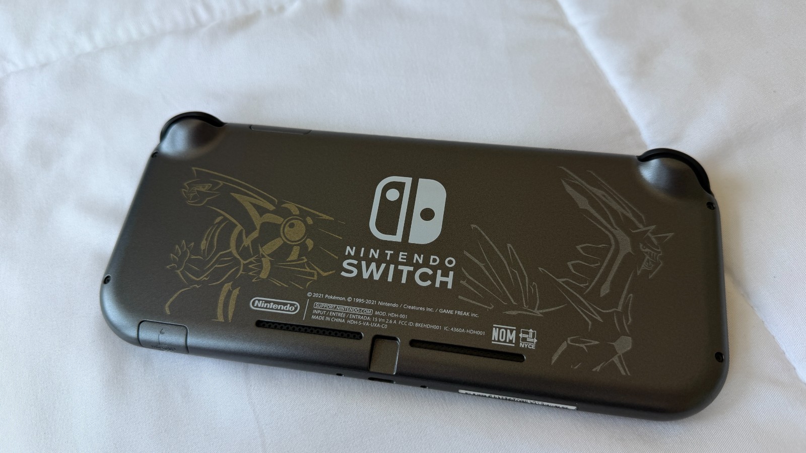 Nintendo Switch Lite: Pokemon Dialga & Palkia Edition System w/ Case