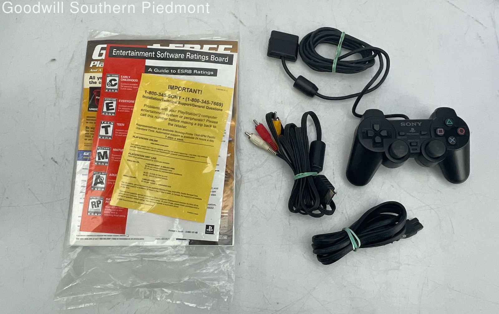 Sony PlayStation 2 PS2 SCPH-30001 R Game Console with Box Bundle – Tested