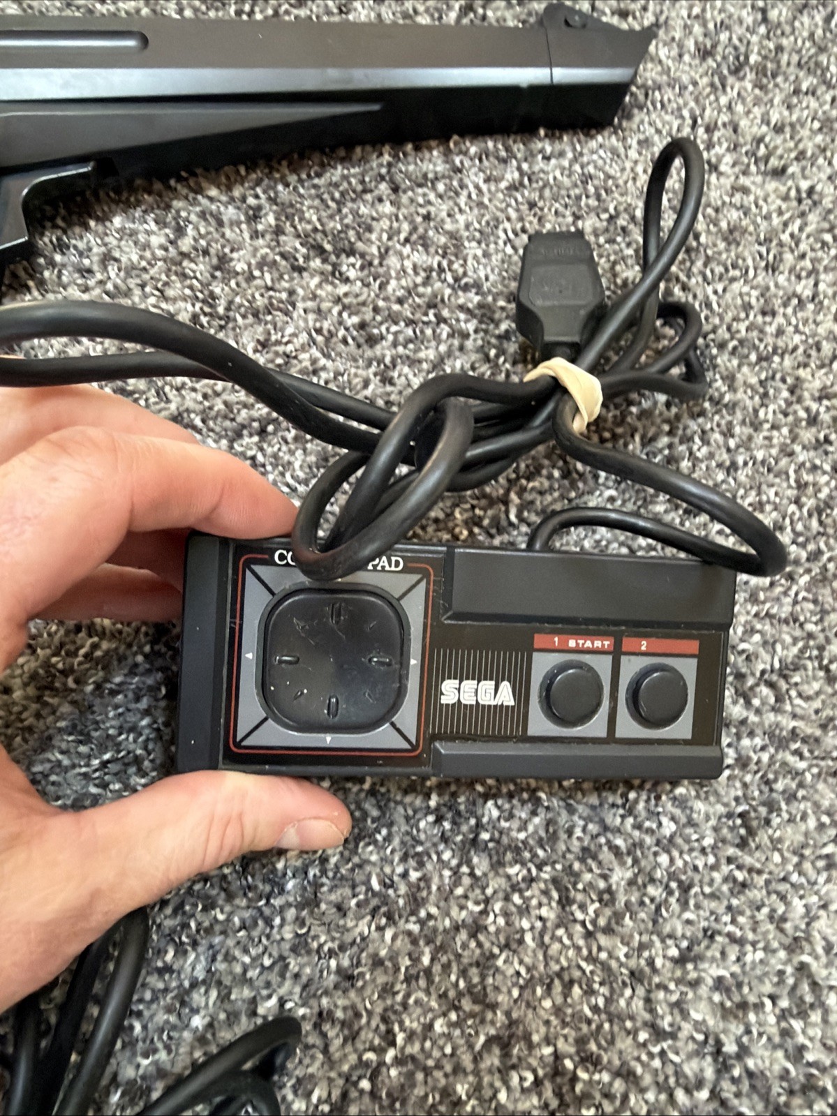 Sega Master System II Console Bundle Controller Phaser 6 Games Works US VERSION
