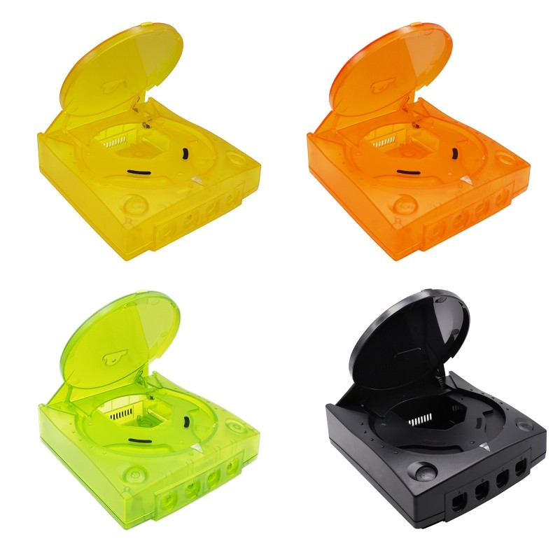 Plastic for Shell Translucent for Case for Dreamcast for DC Retro Game