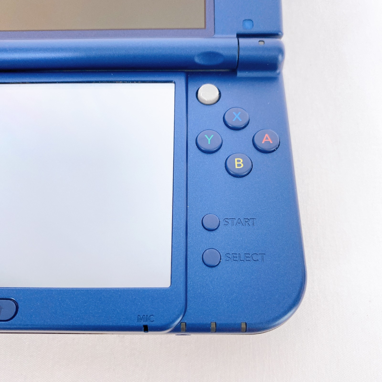 New Nintendo 3DS LL XL Metallic Blue Console Stylus Japan Tested Working Rank S