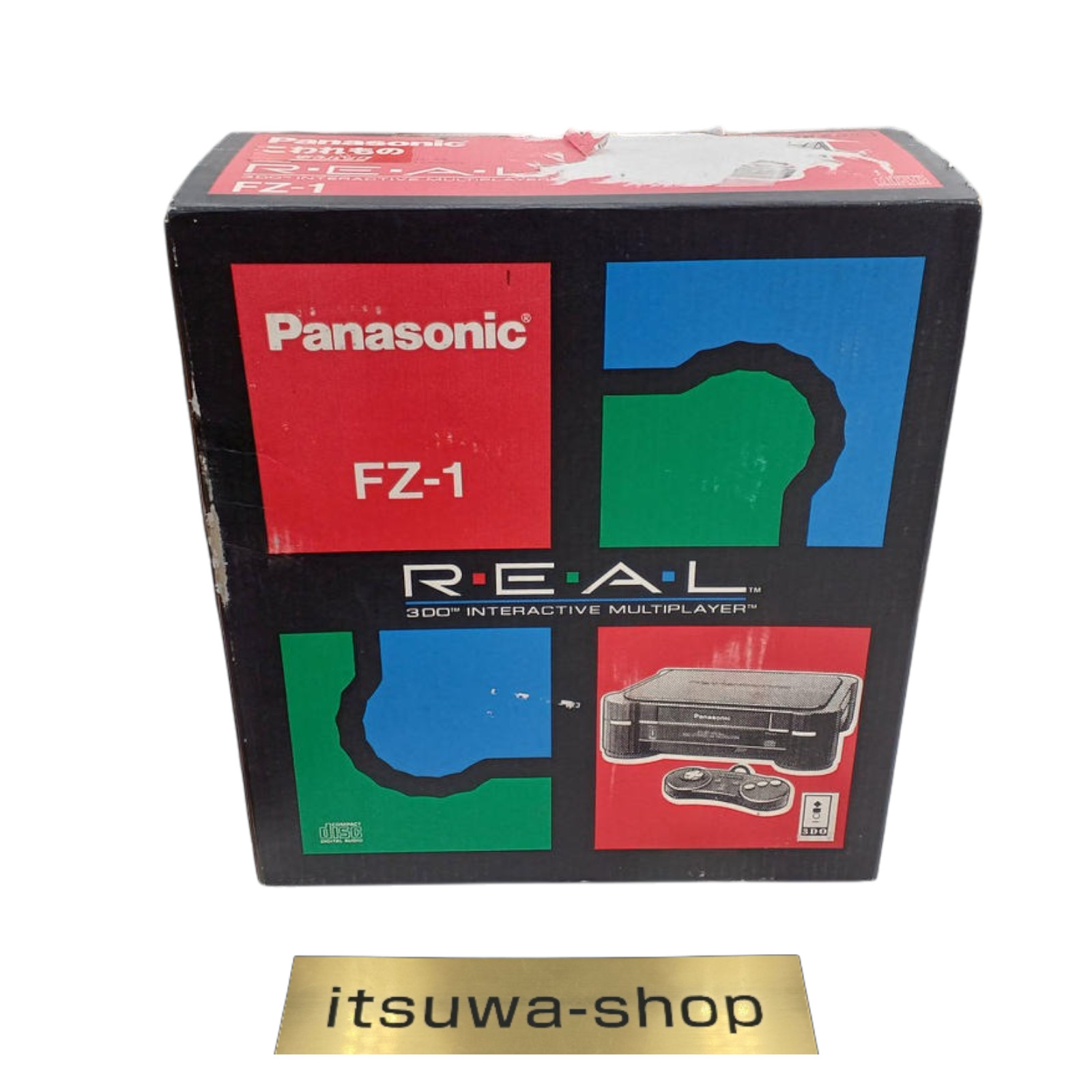 Panasonic 3DO REAL FZ-1 Console System NTSC-J controller Working w/BOX